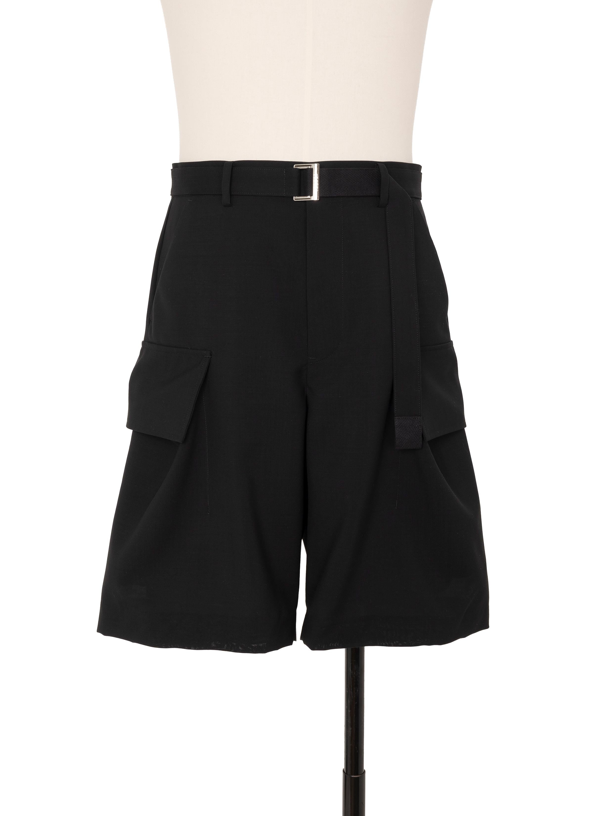 Wool Suiting Shorts