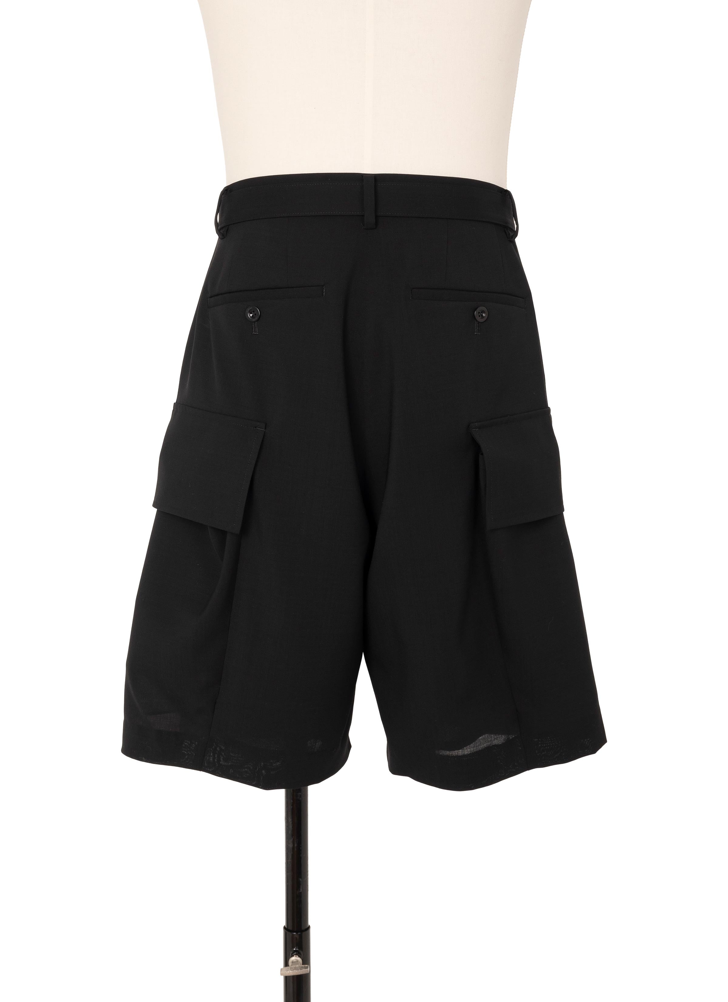 Wool Suiting Shorts