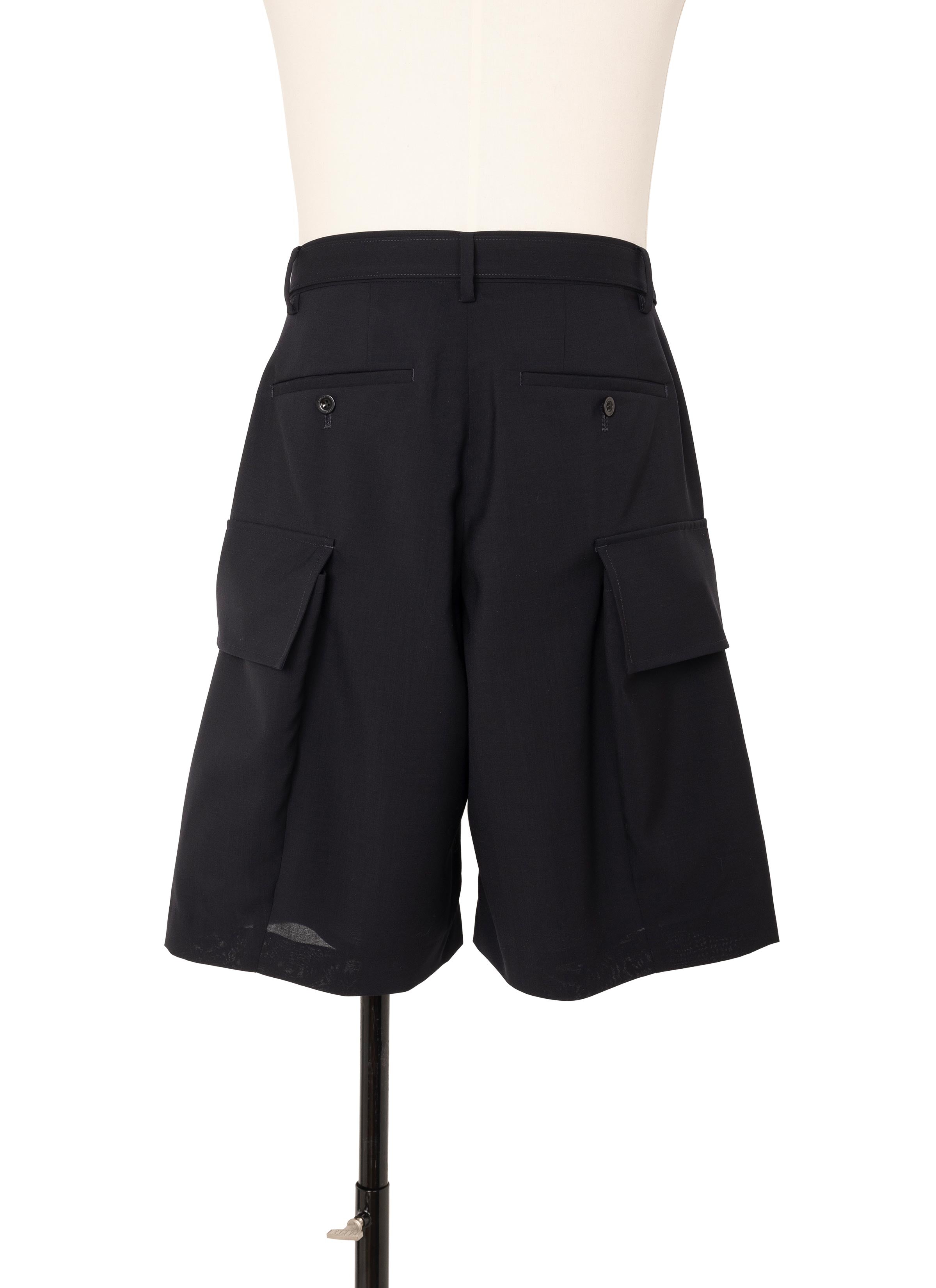 Wool Suiting Shorts