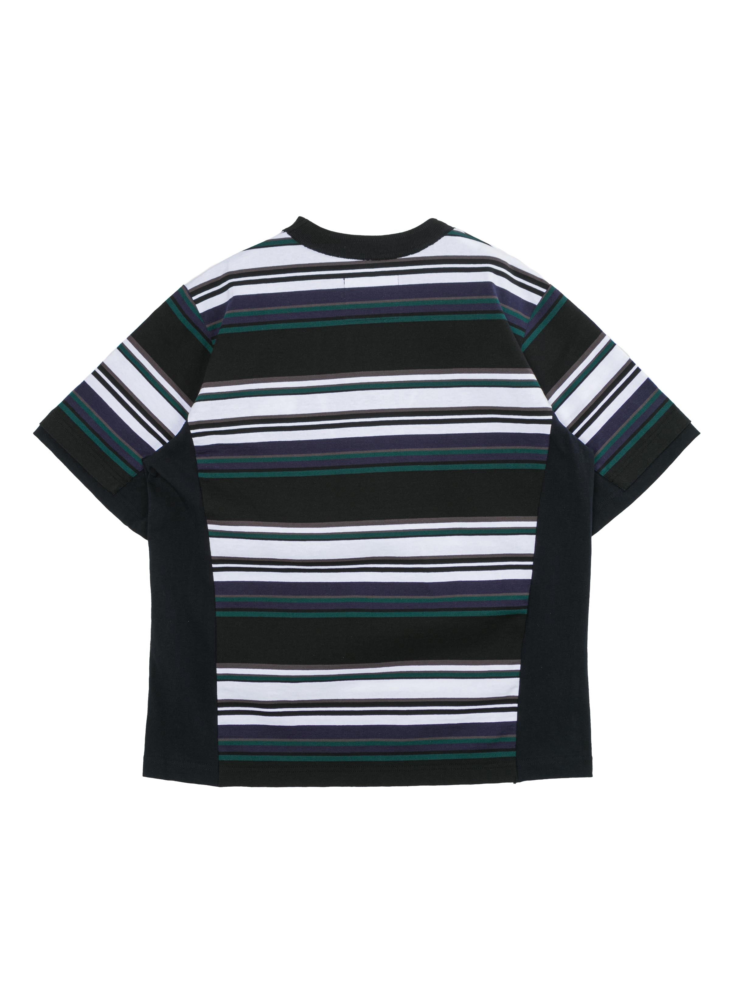 Stripe Cotton Jersey T-Shirt