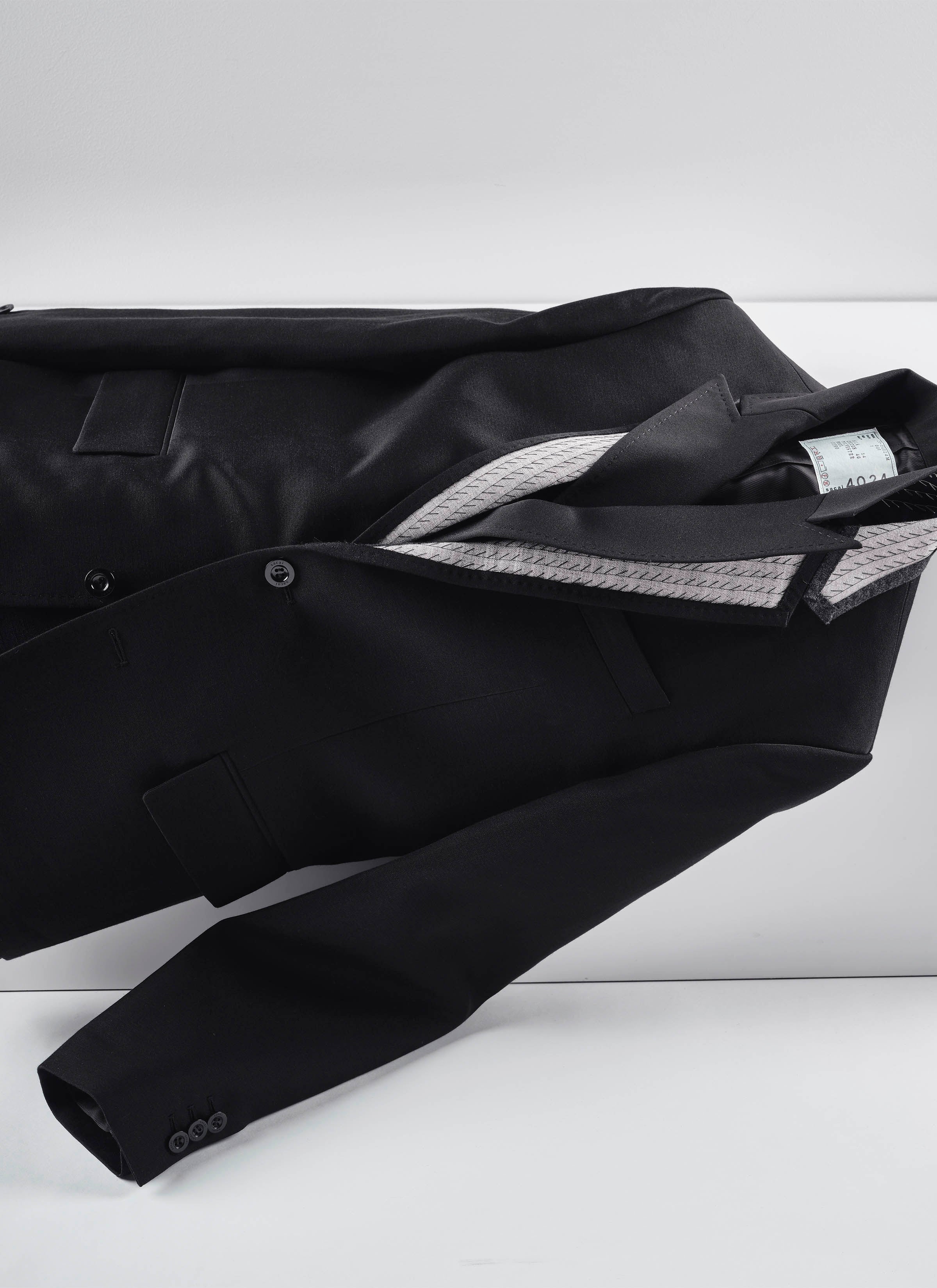 Double-Faced Silk Cotton x Doeskin Jacket