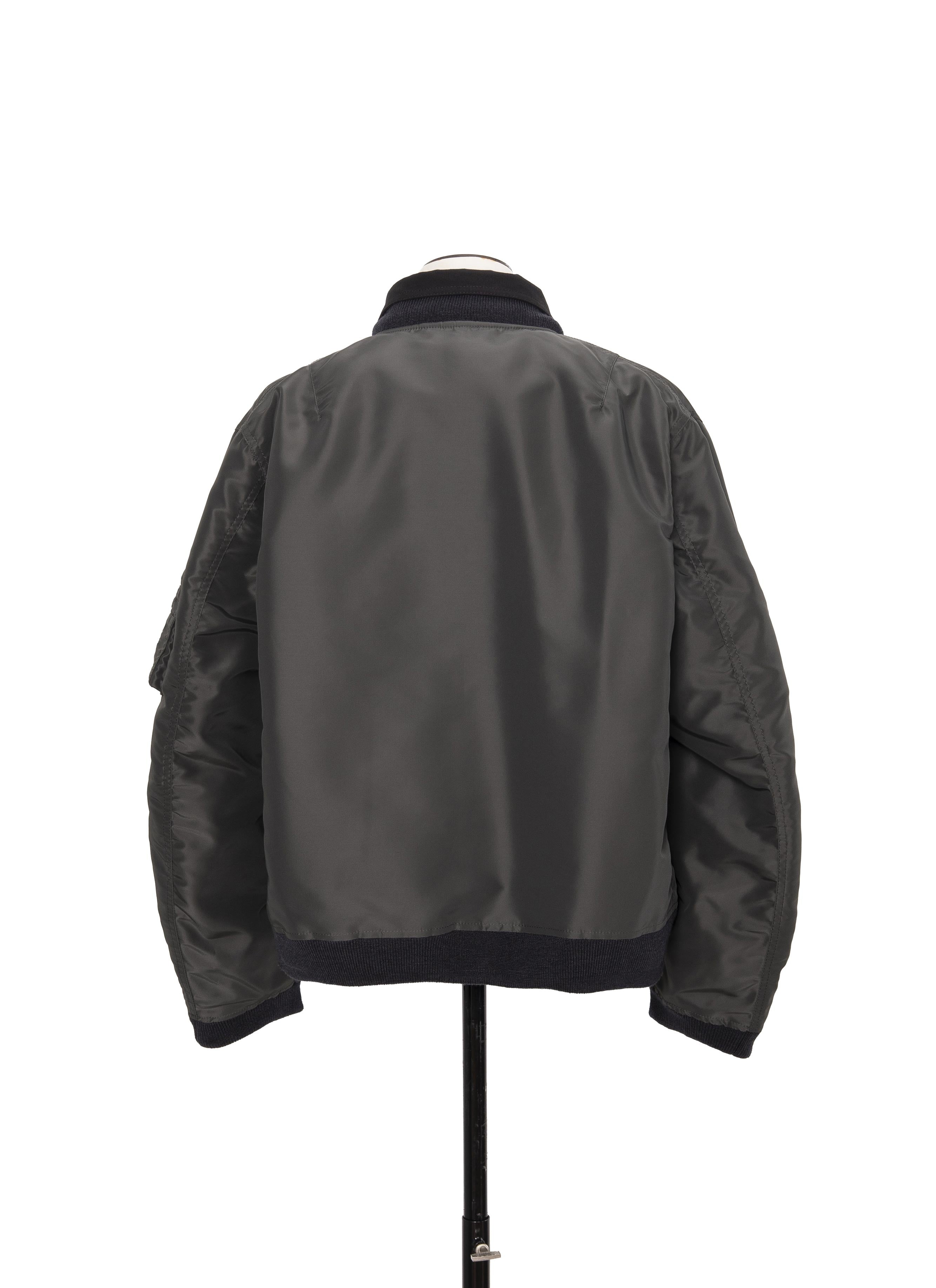 Nylon Twill x Rip Stop Reversible Blouson | sacai Official Store