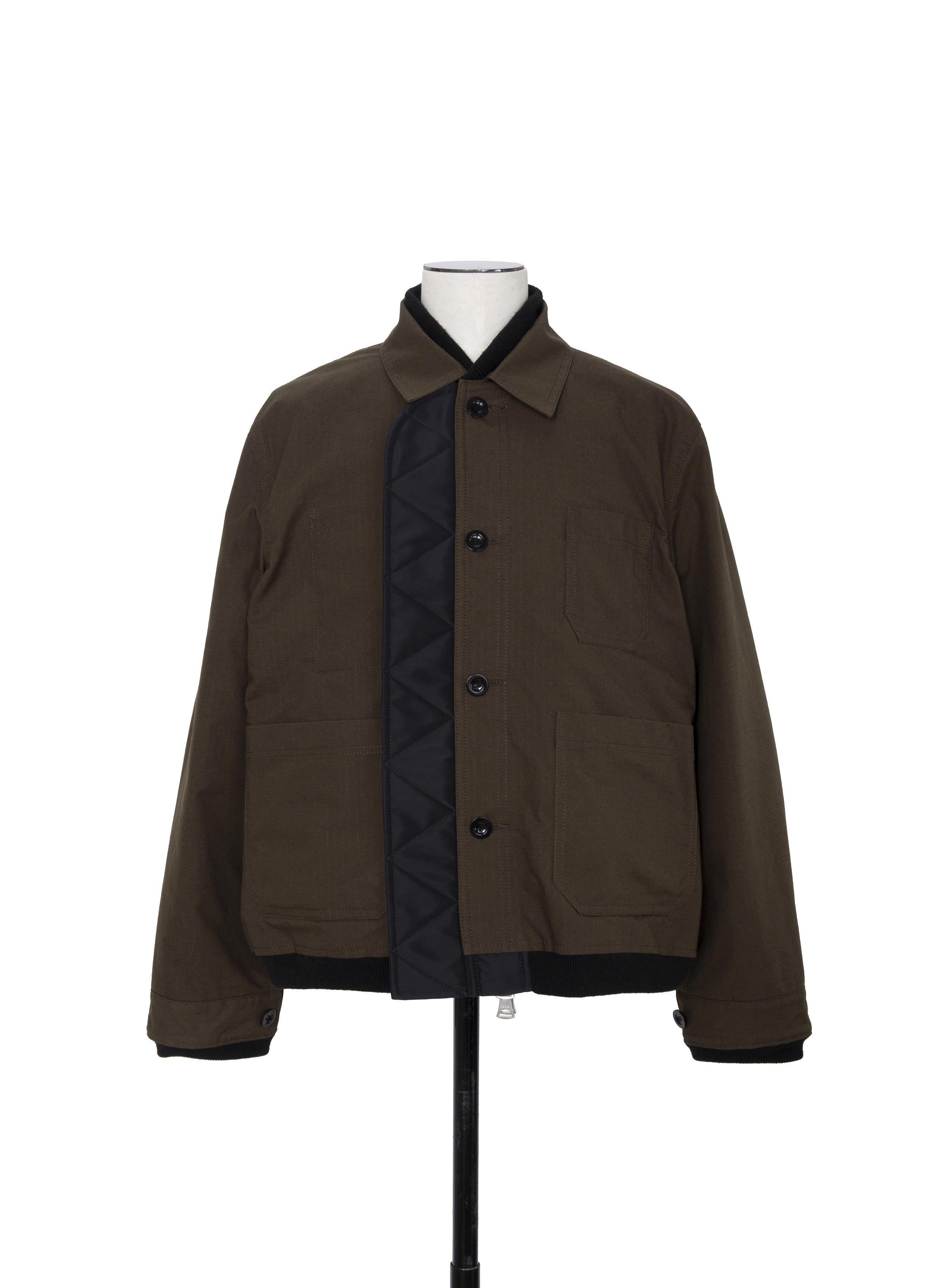 Nylon Twill x Rip Stop Reversible Blouson