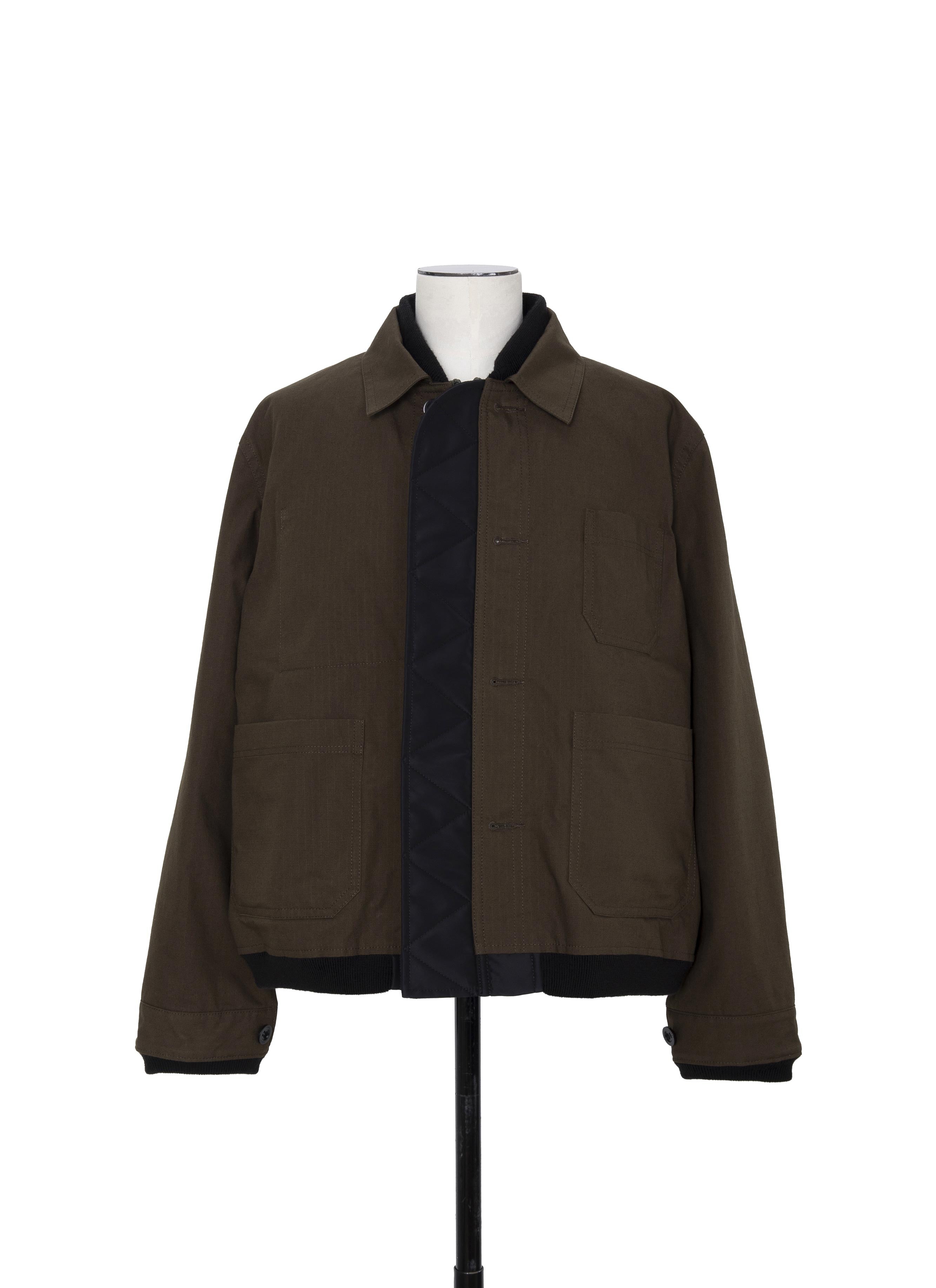 Nylon Twill x Rip Stop Reversible Blouson
