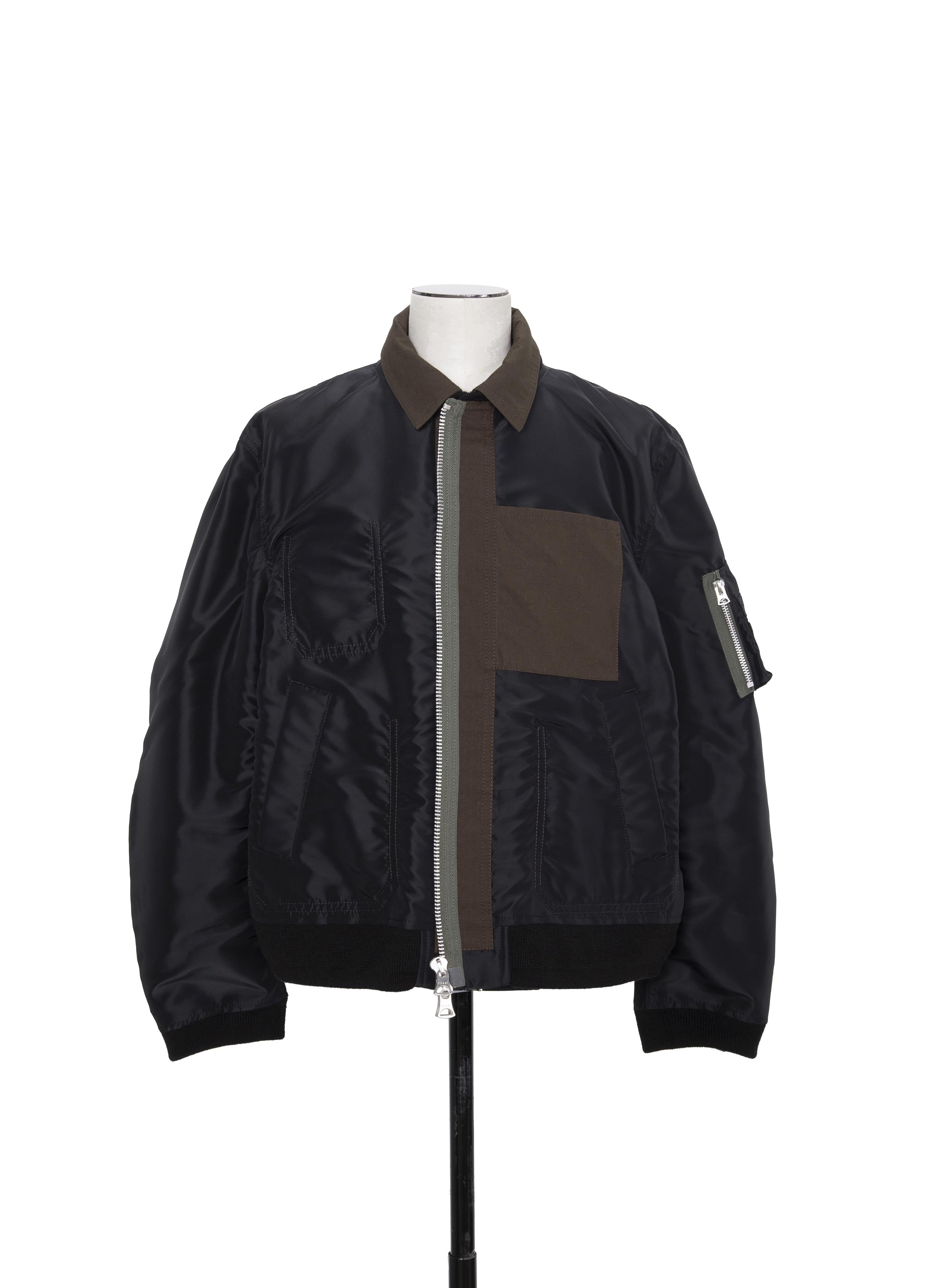 Nylon Twill x Rip Stop Reversible Blouson | sacai Official Store
