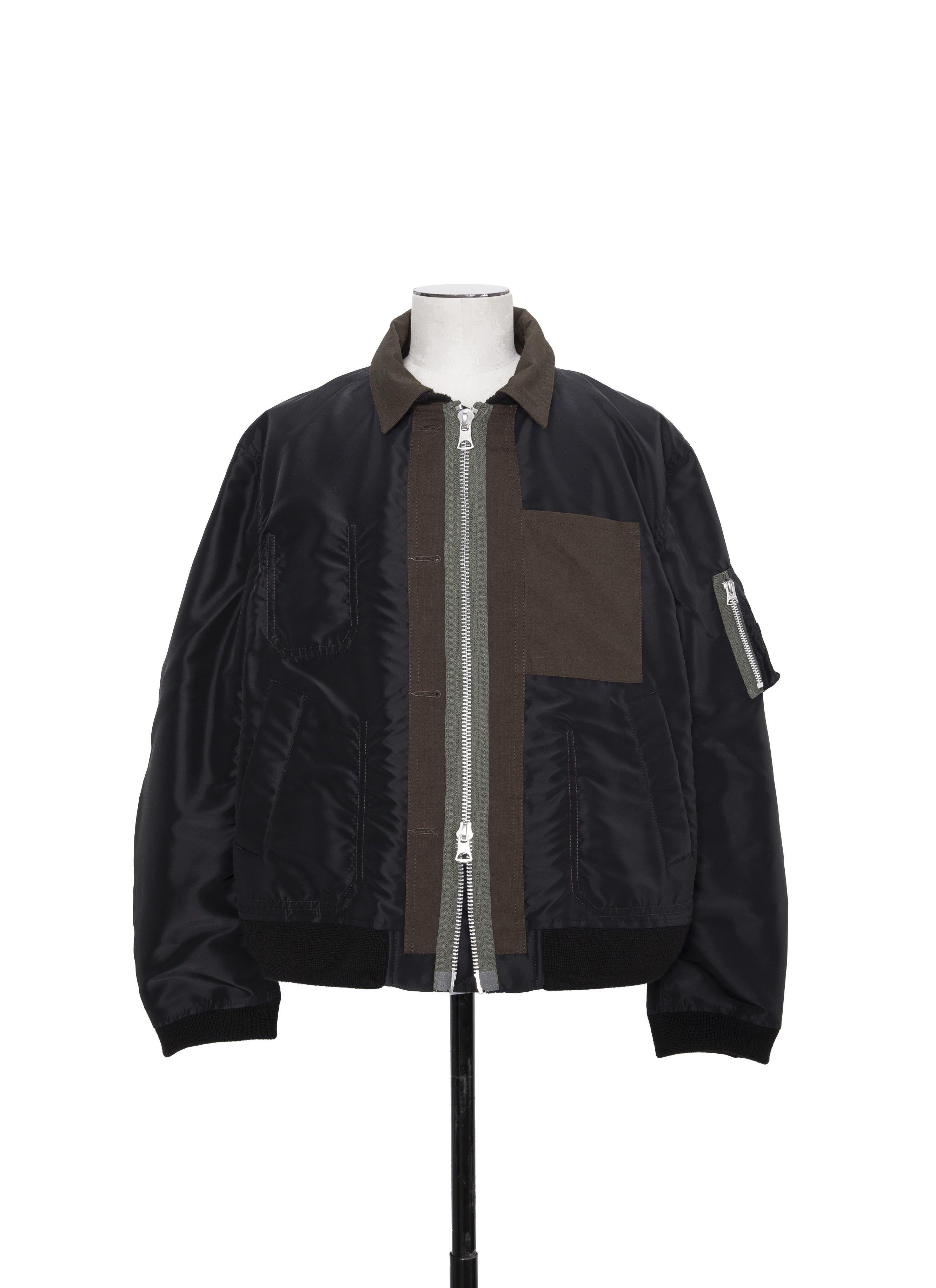 Nylon Twill x Rip Stop Reversible Blouson | sacai Official Store