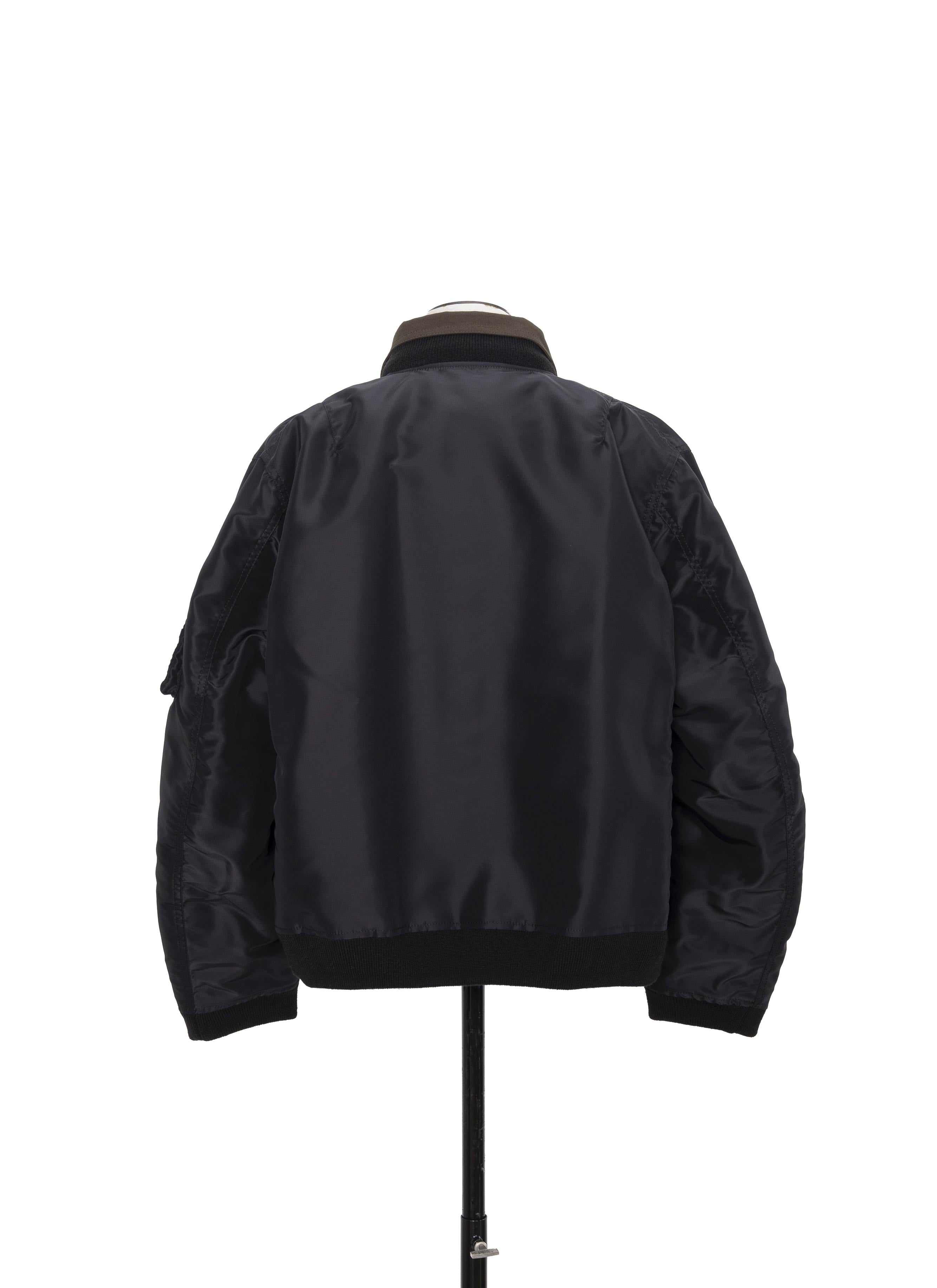 Nylon Twill x Rip Stop Reversible Blouson | sacai Official Store