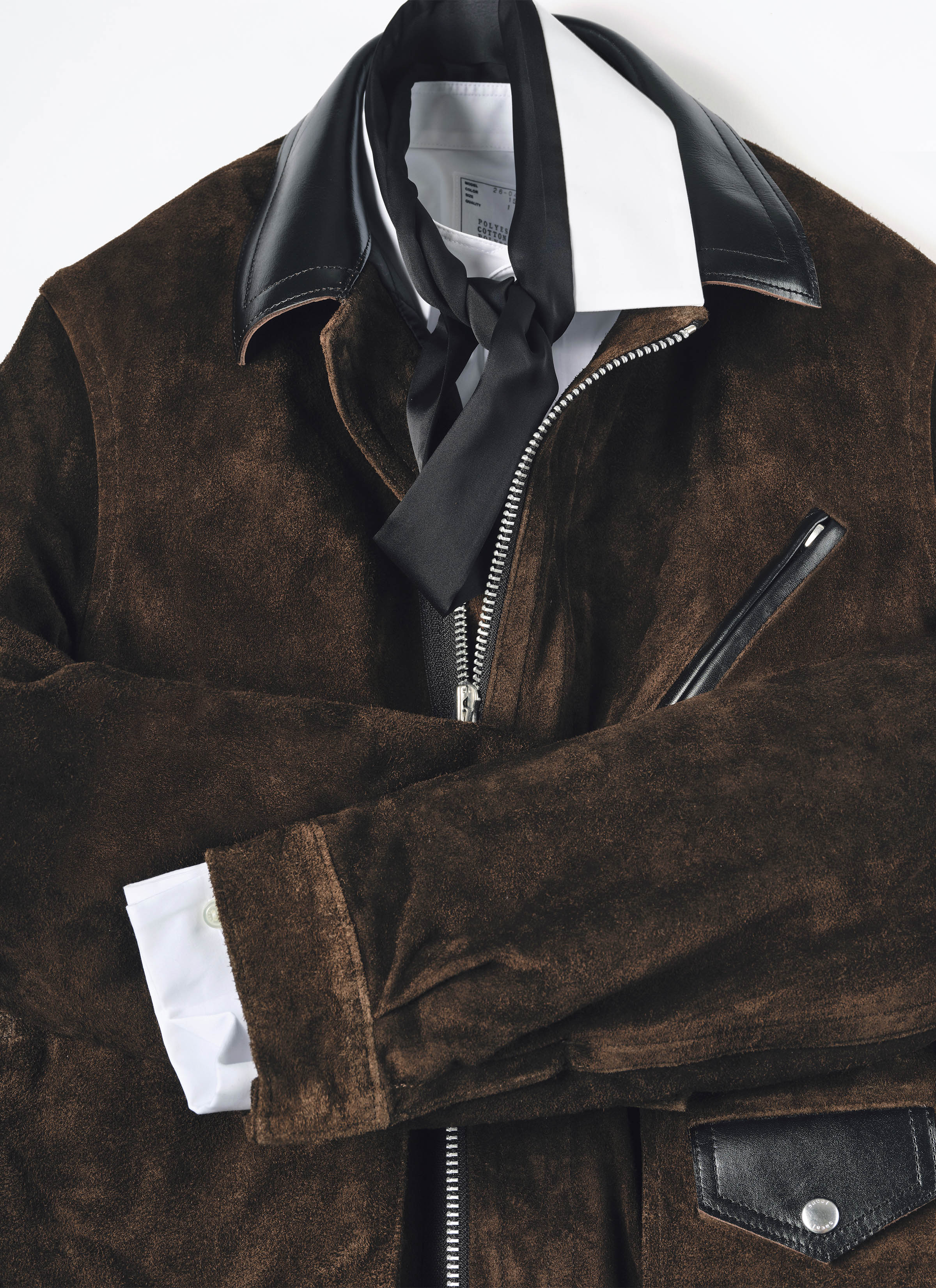 Suede Blouson