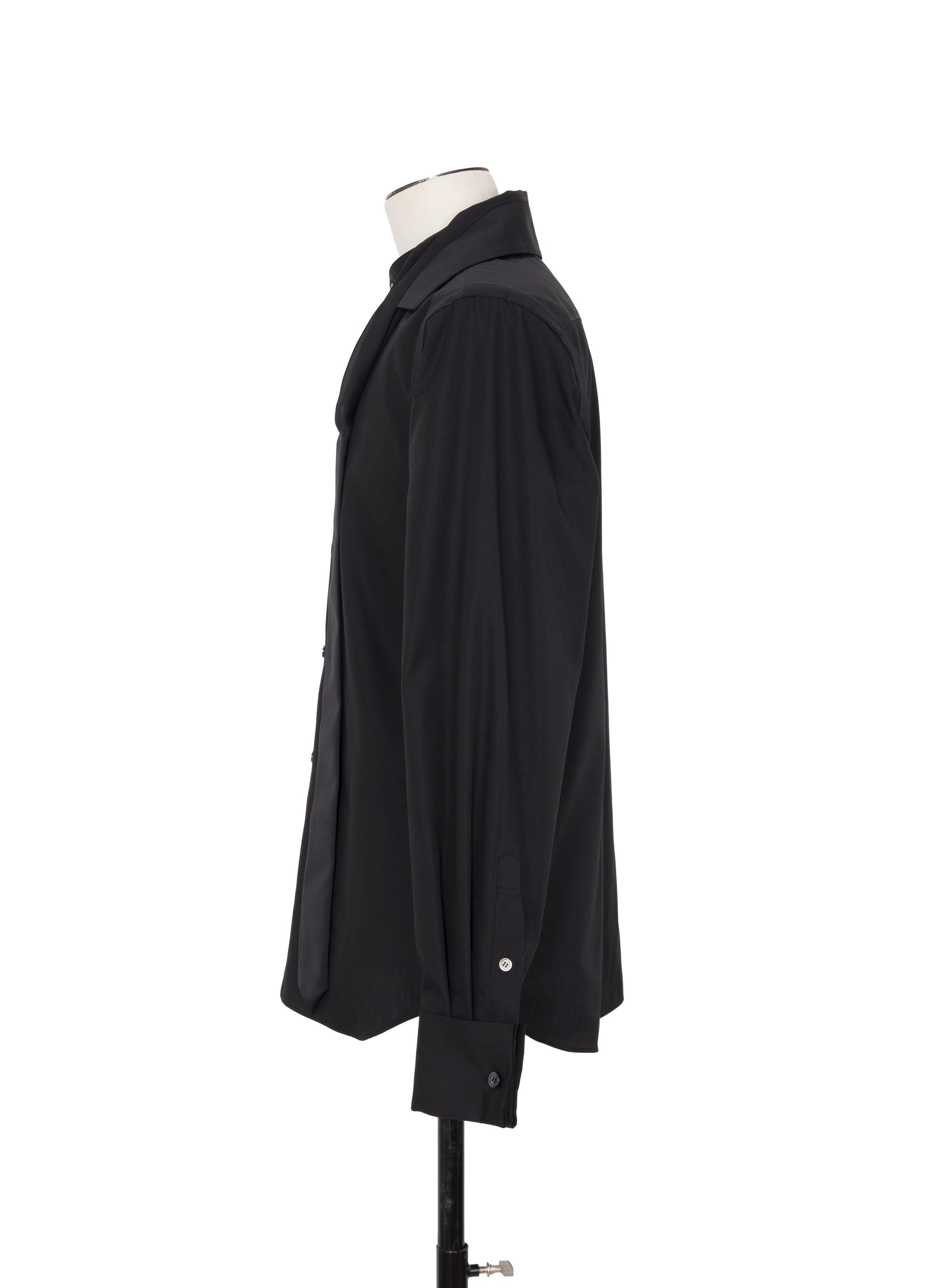 Poplin Shirt (with Satin Tie)