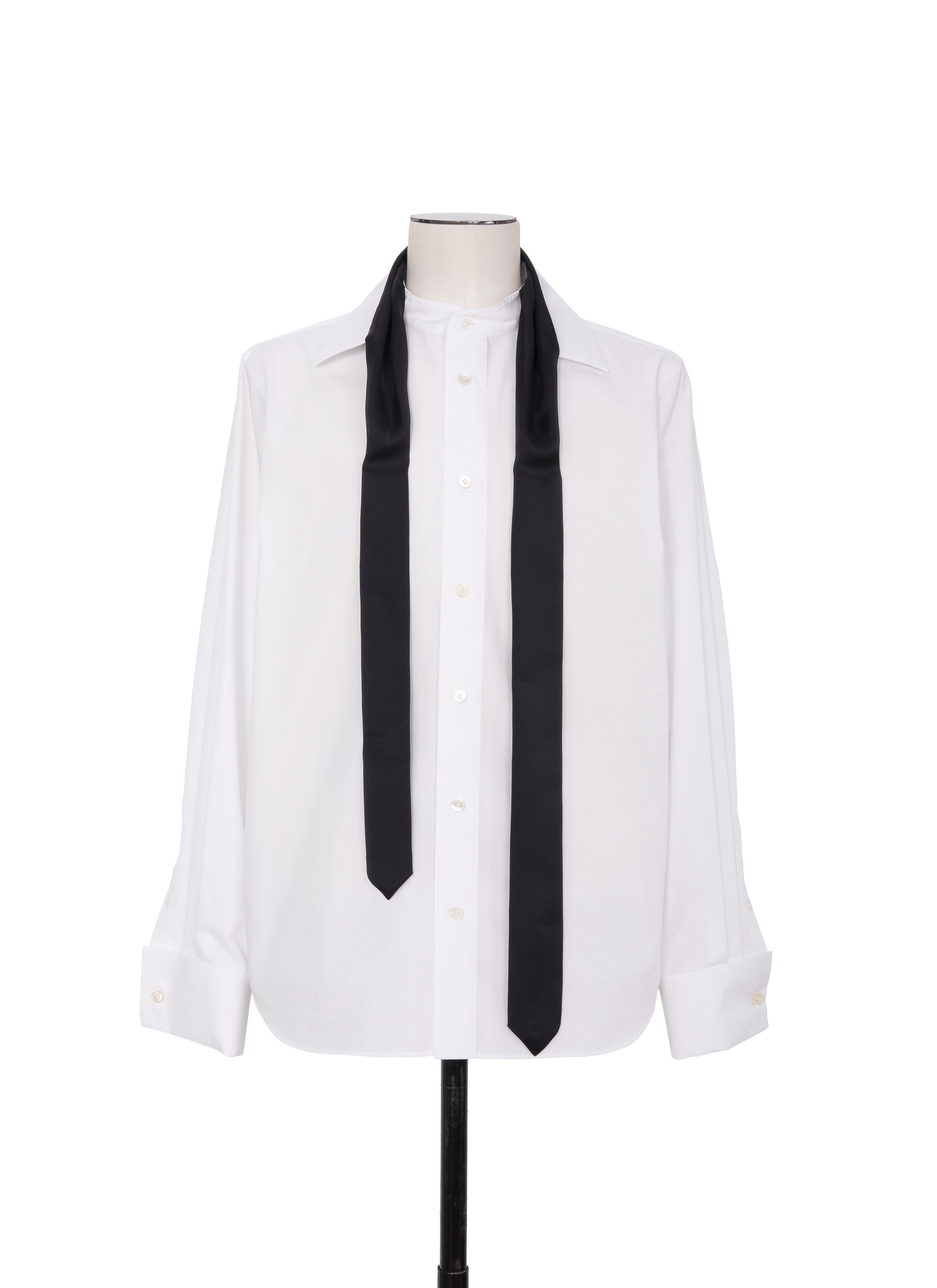 Poplin Shirt (with Satin Tie)