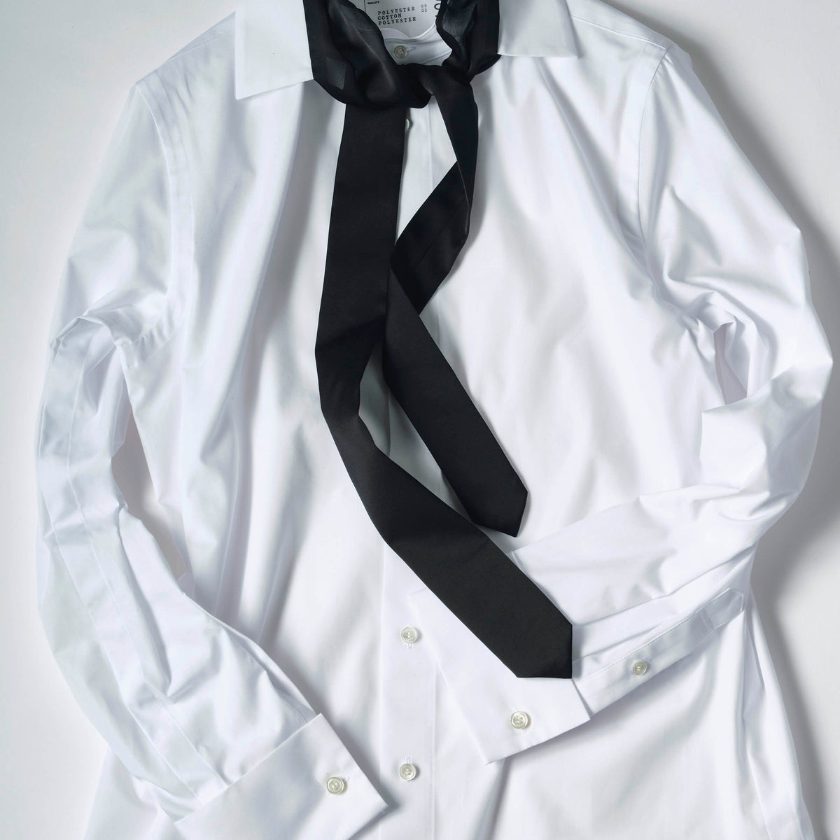 Poplin Shirt (with Satin Tie) | sacai Official Store サカイ 