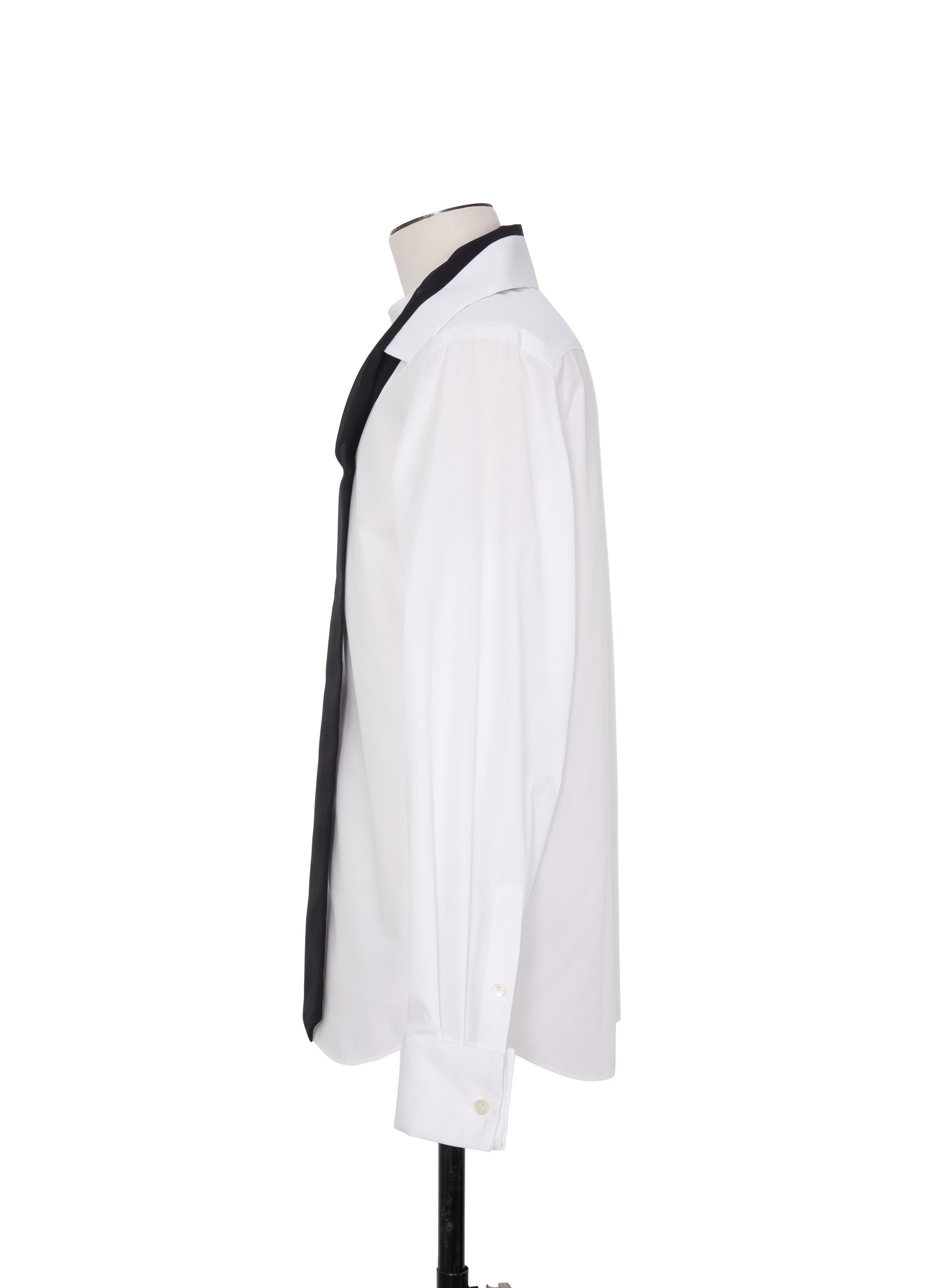 Poplin Shirt (with Satin Tie)
