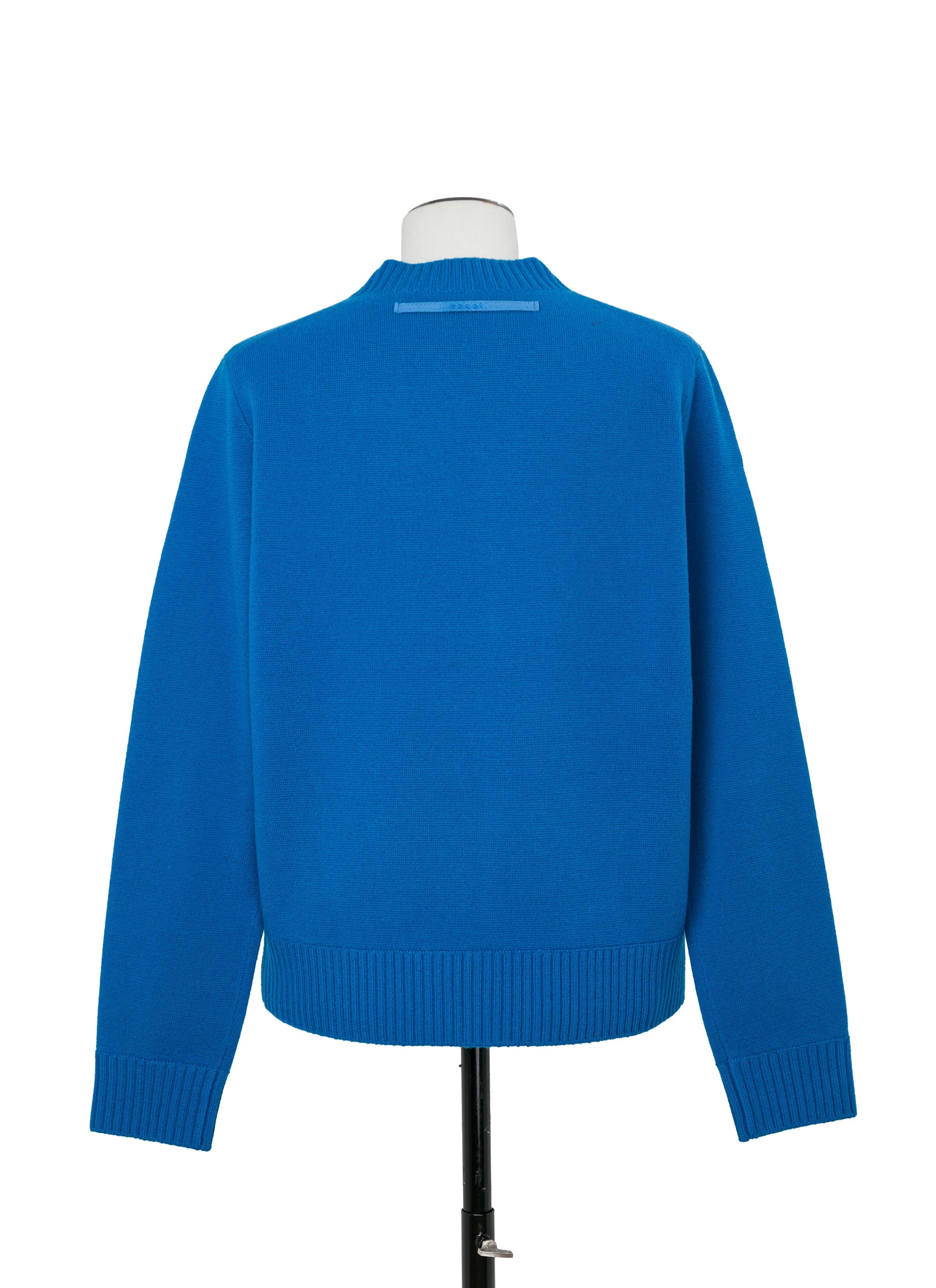 Wool Knit Blouson