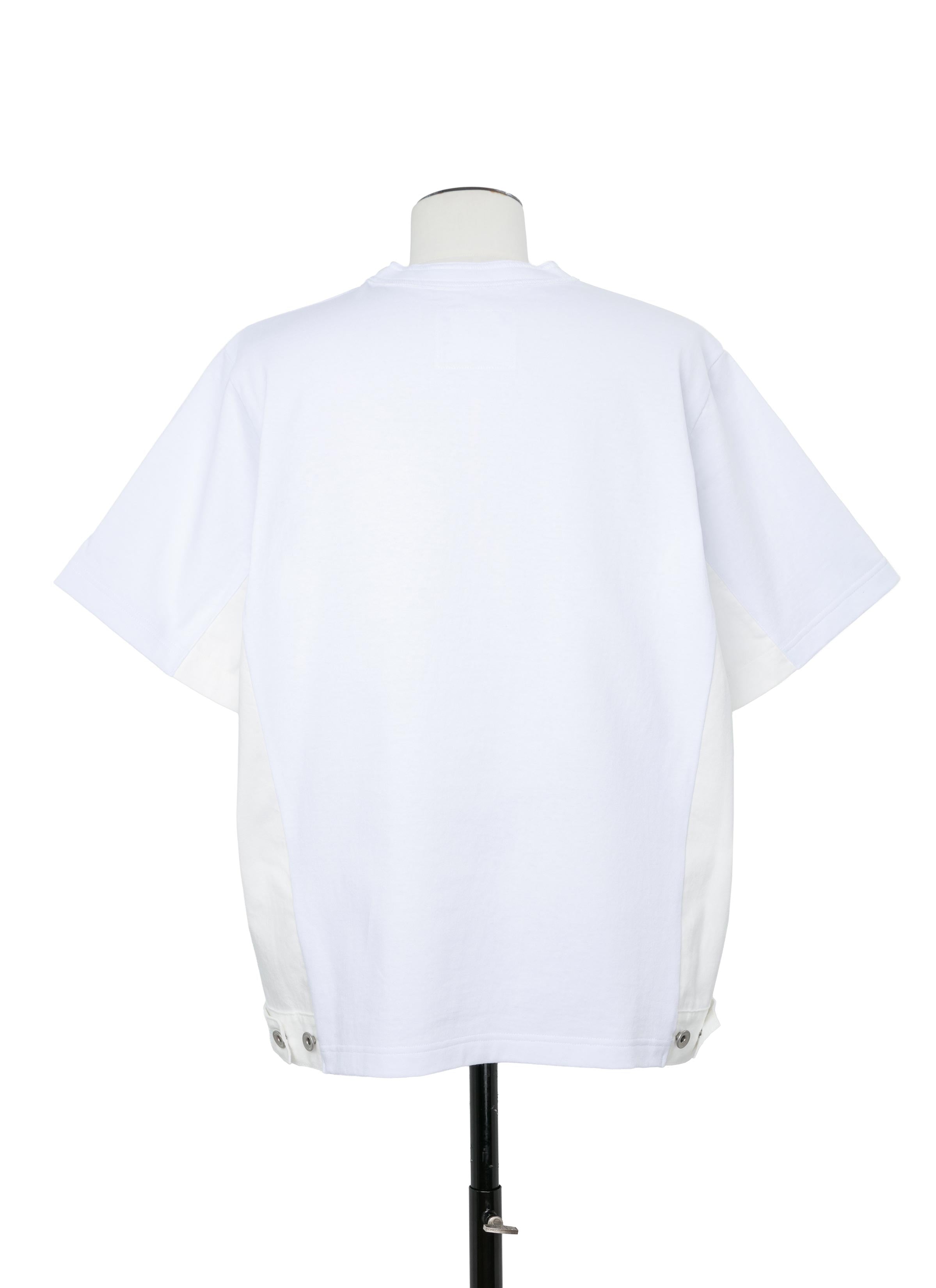 Denim x Cotton Jersey T-Shirt