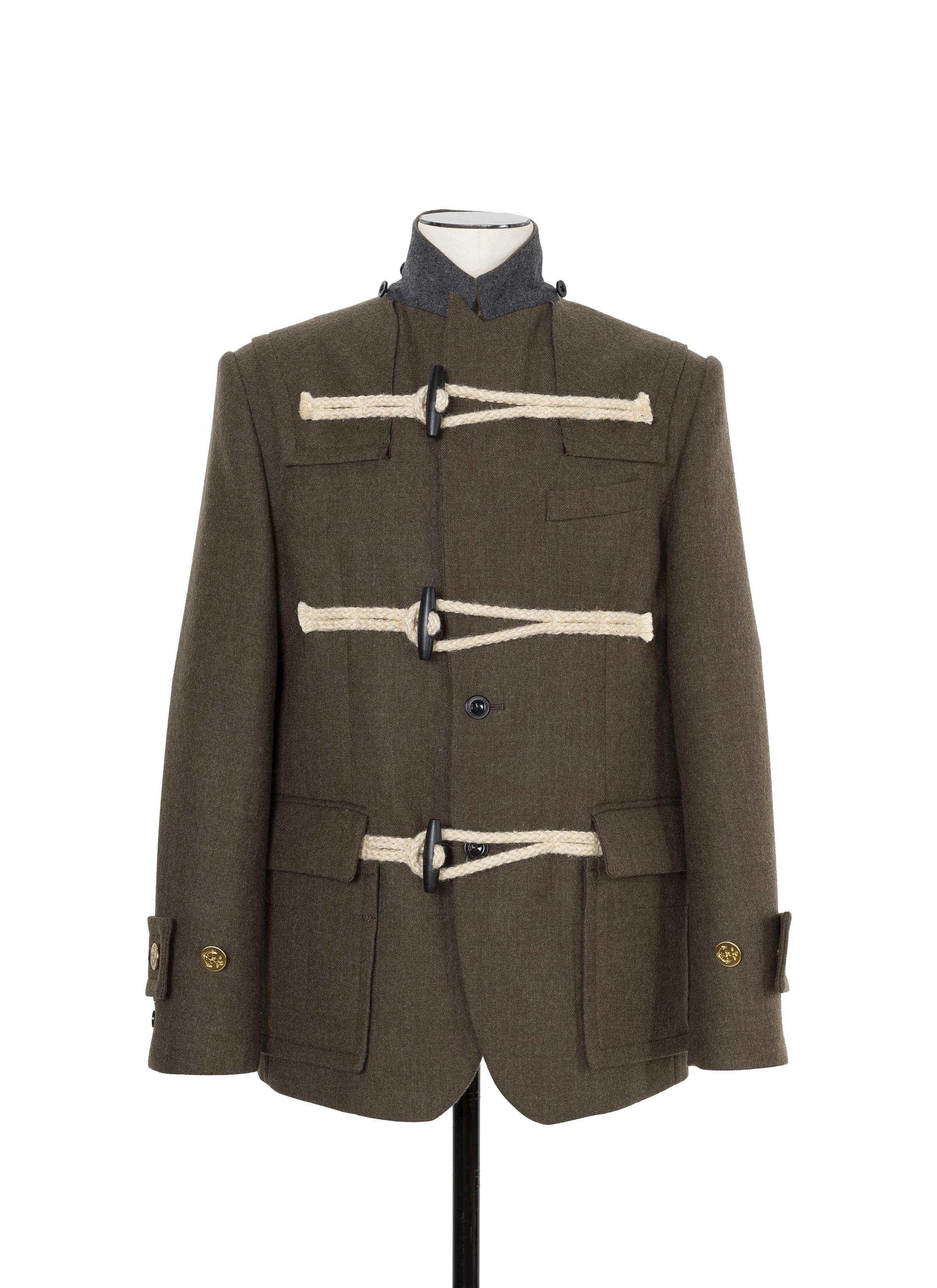 Wool Melton Jacket | sacai Official Store サカイ オフィシャル