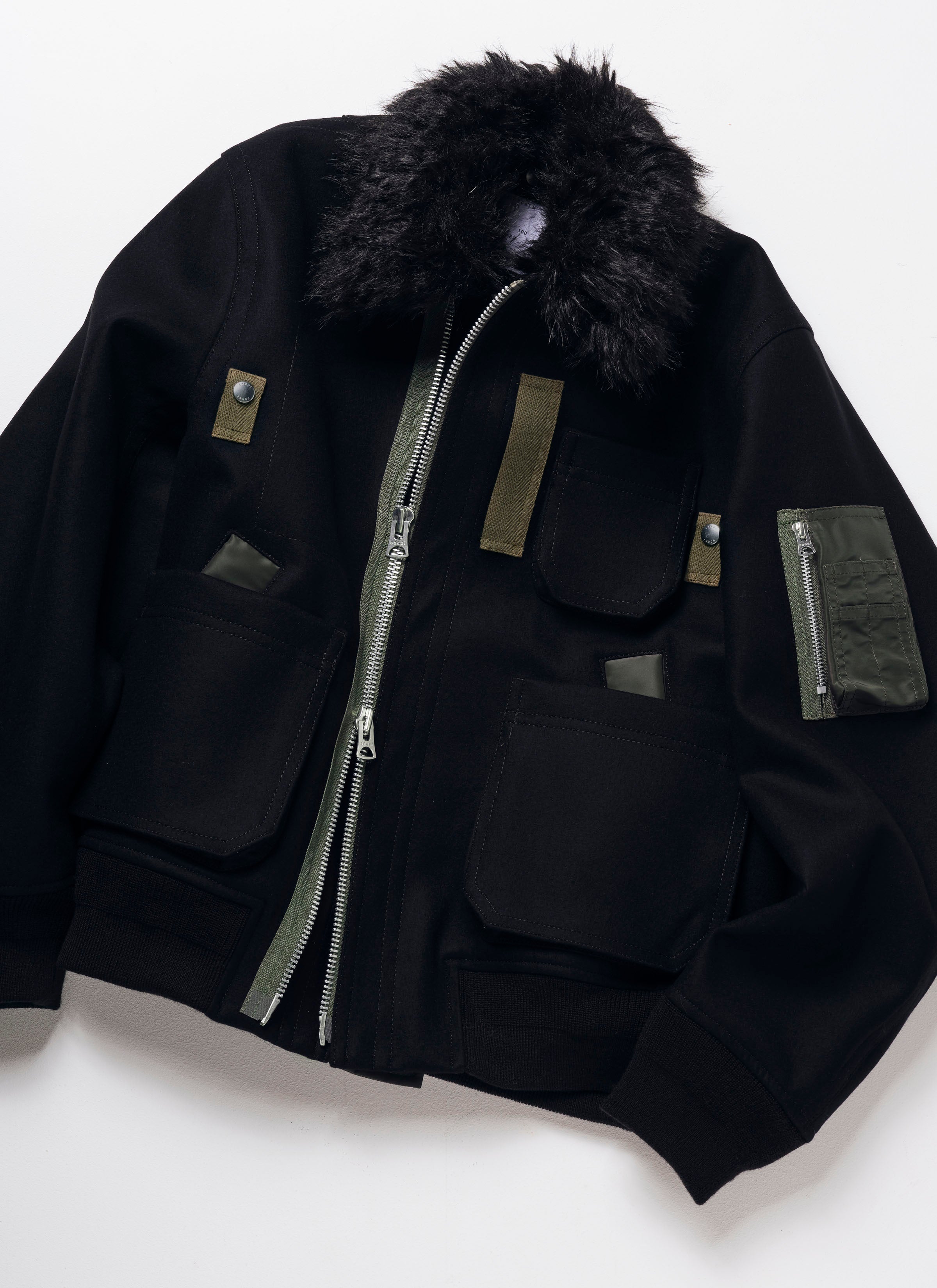 Wool Melton Blouson