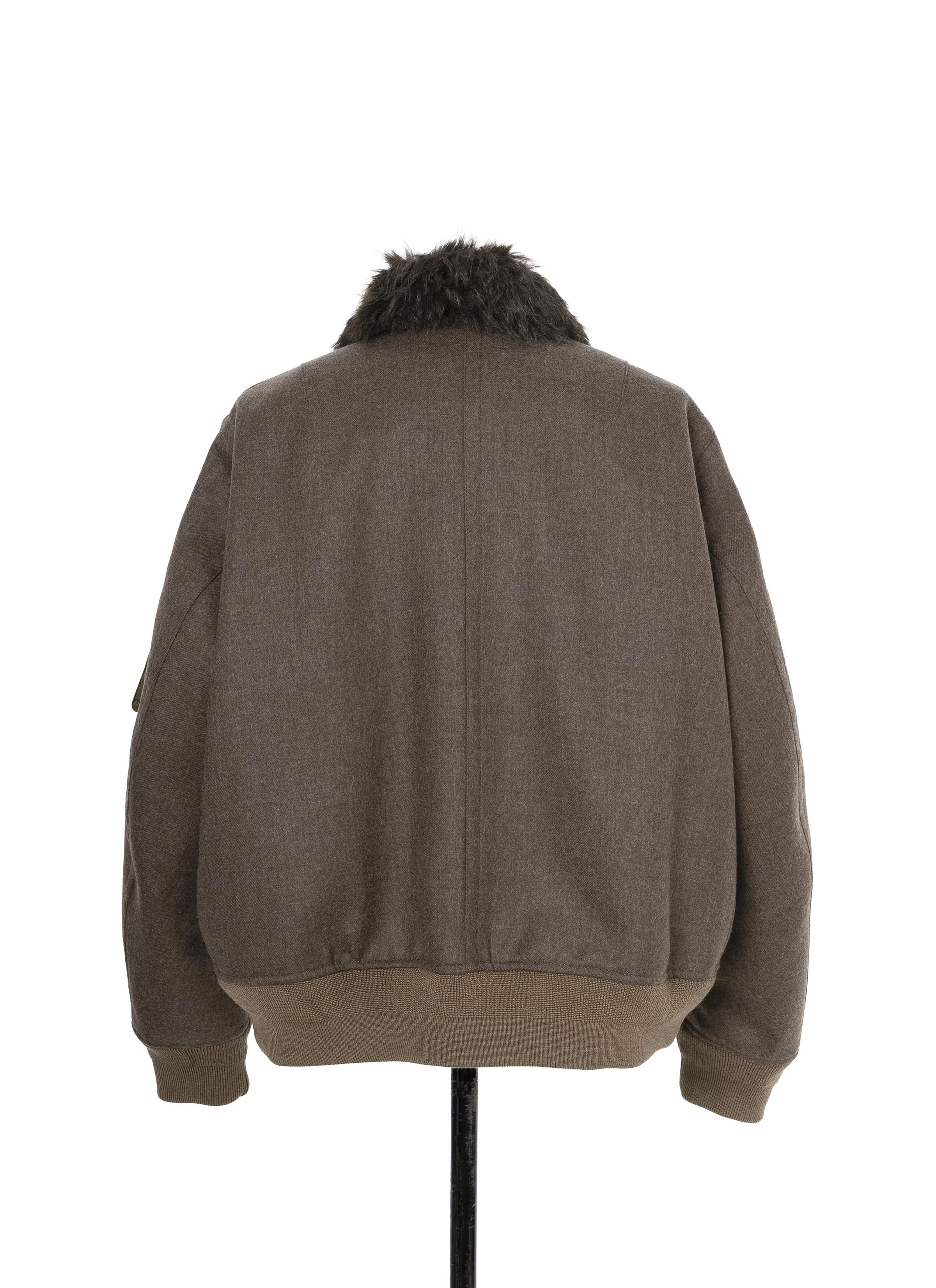 Wool Melton Blouson