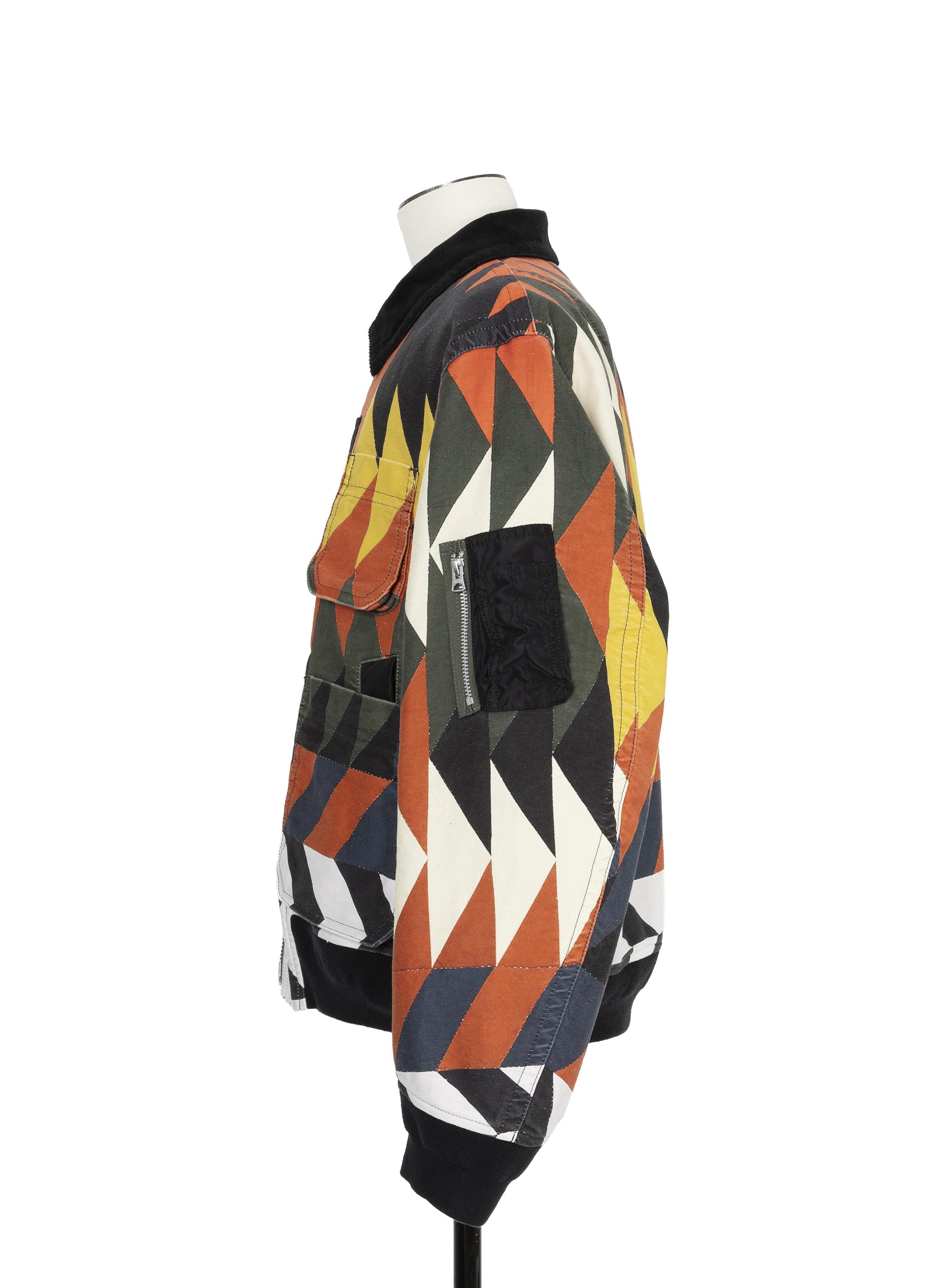 sacai x A.P.C. Quilts Blouson | sacai Official Store サカイ