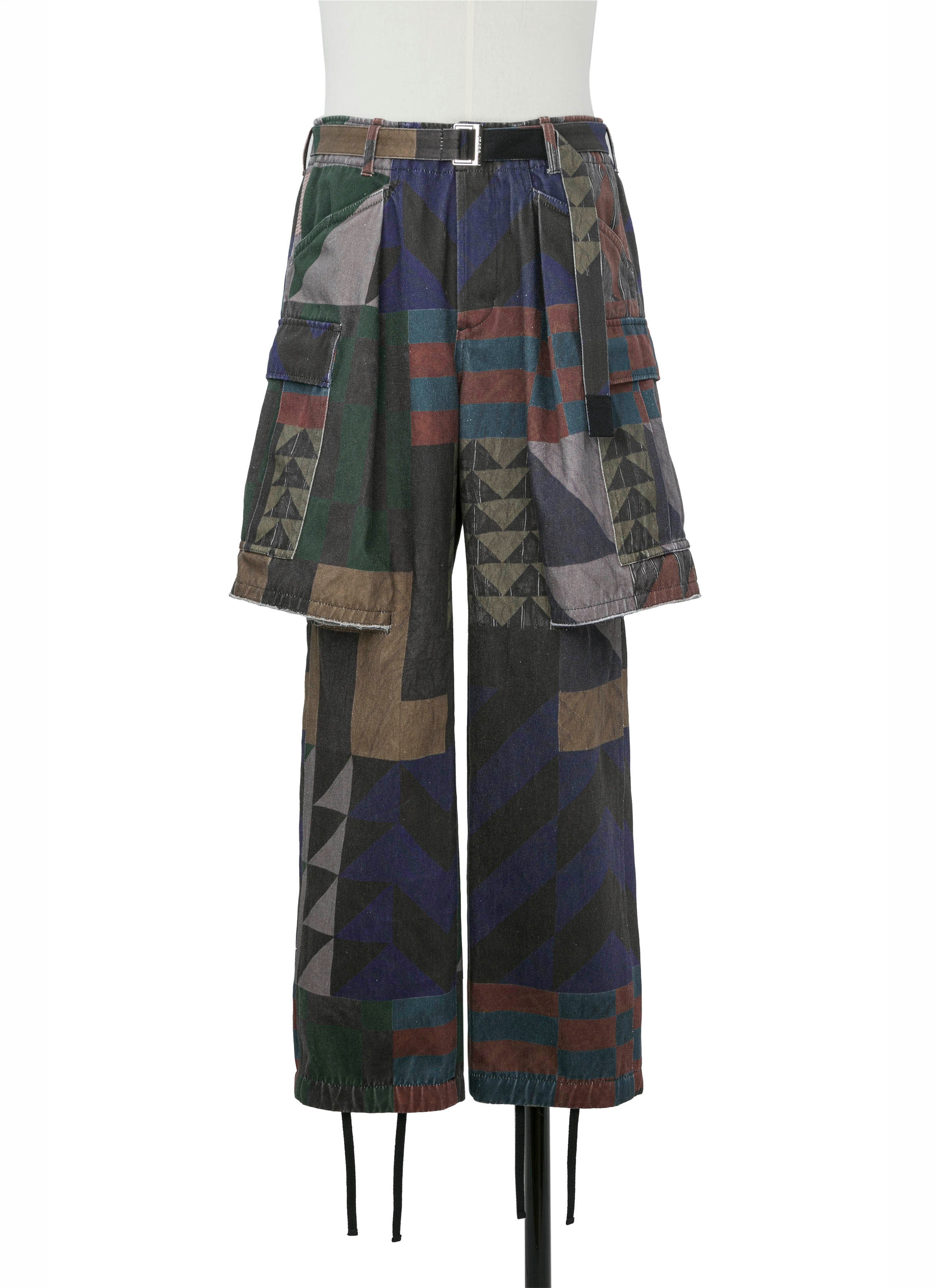 sacai x A.P.C. Quilts Pants