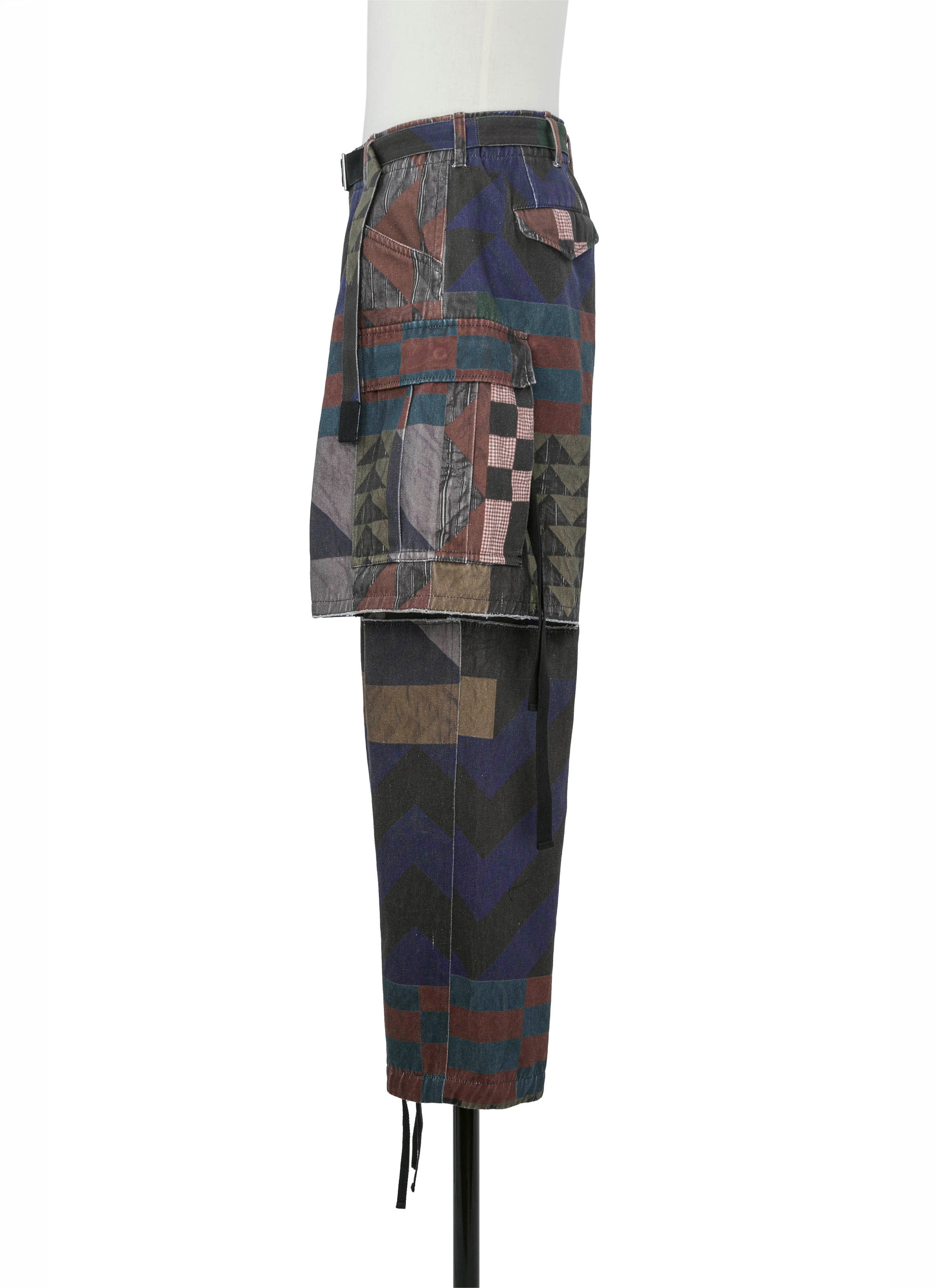 sacai x A.P.C. Quilts Pants