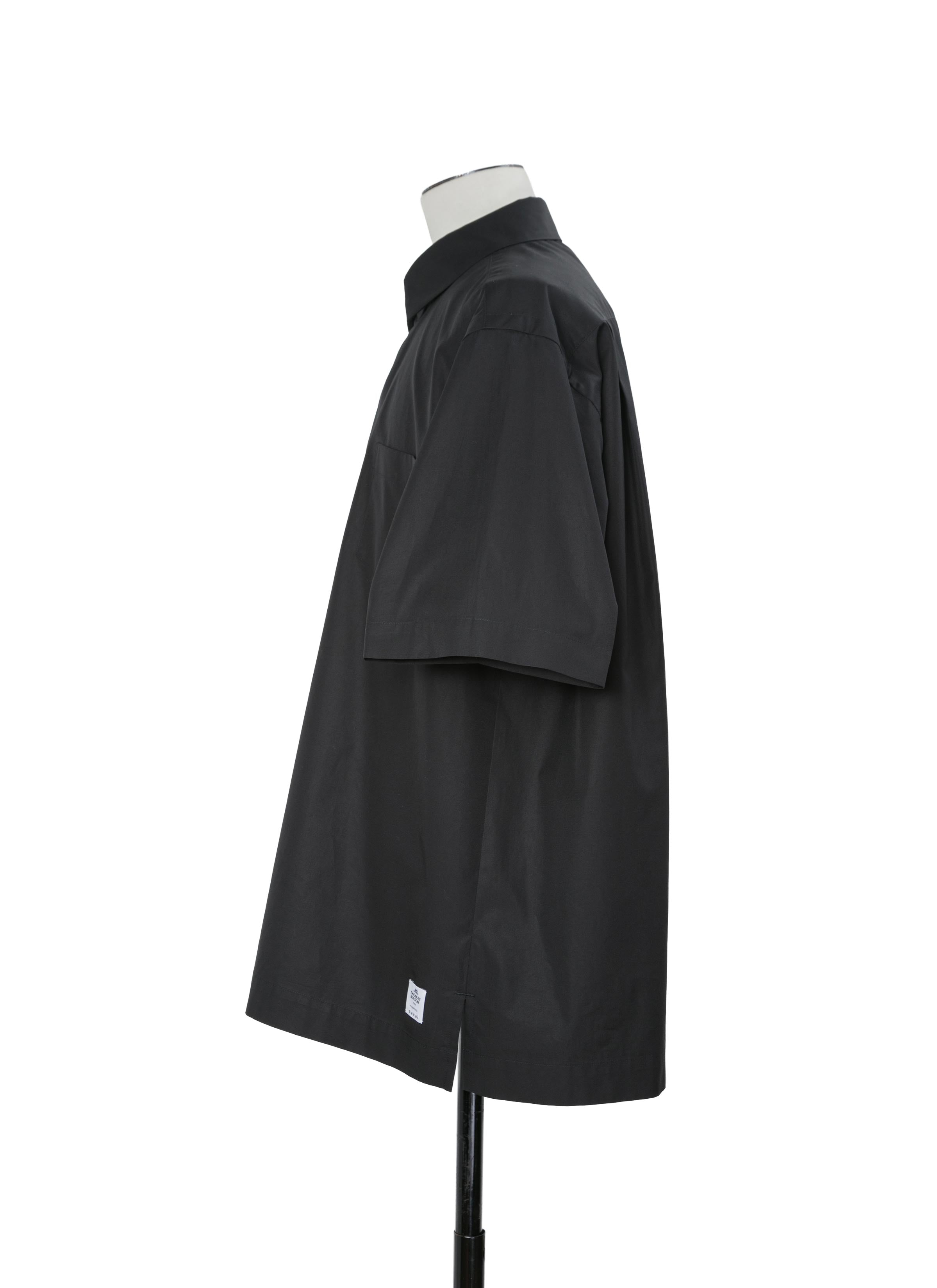 Thomas Mason / Cotton Poplin Polo Shirt