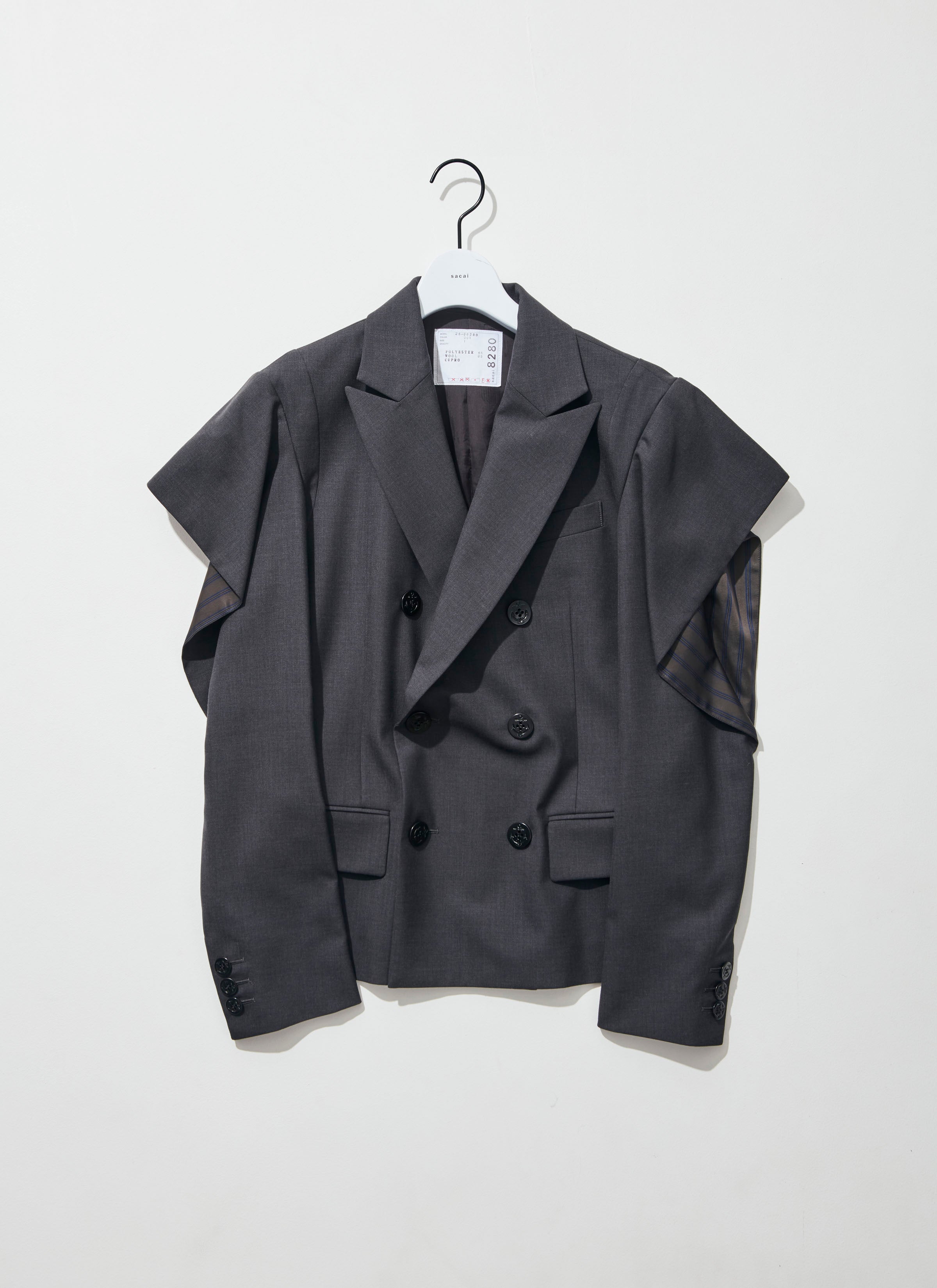 sacai suiting jacket サカイ ジャケット Suiting Jacket | sacai Official Store サカイ オフィシャル