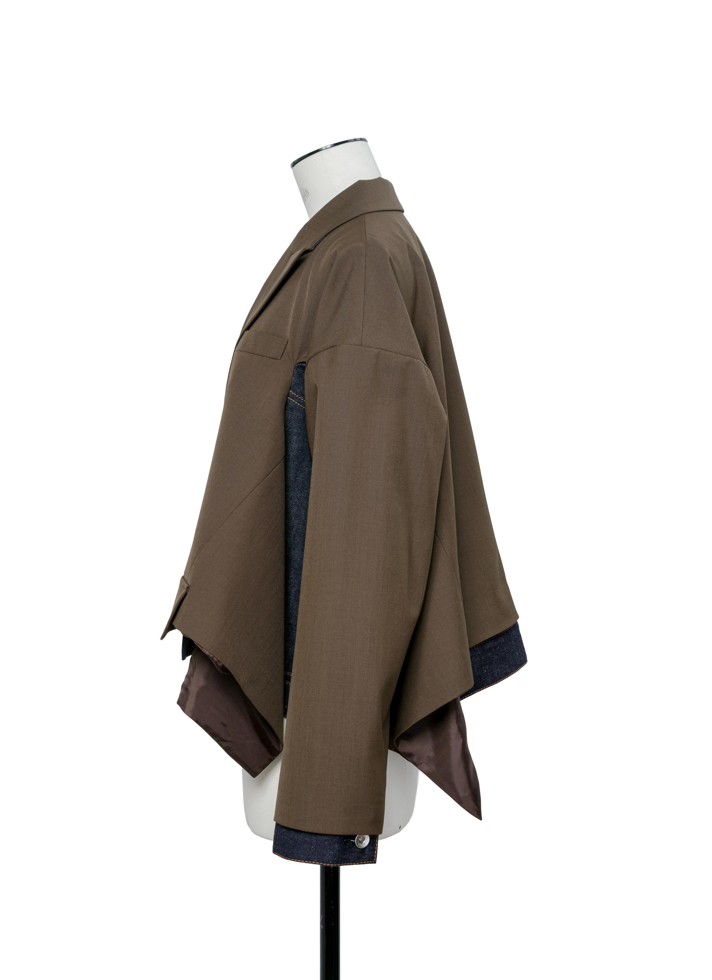 Suiting x Denim Jacket | sacai Official Store サカイ オフィシャル