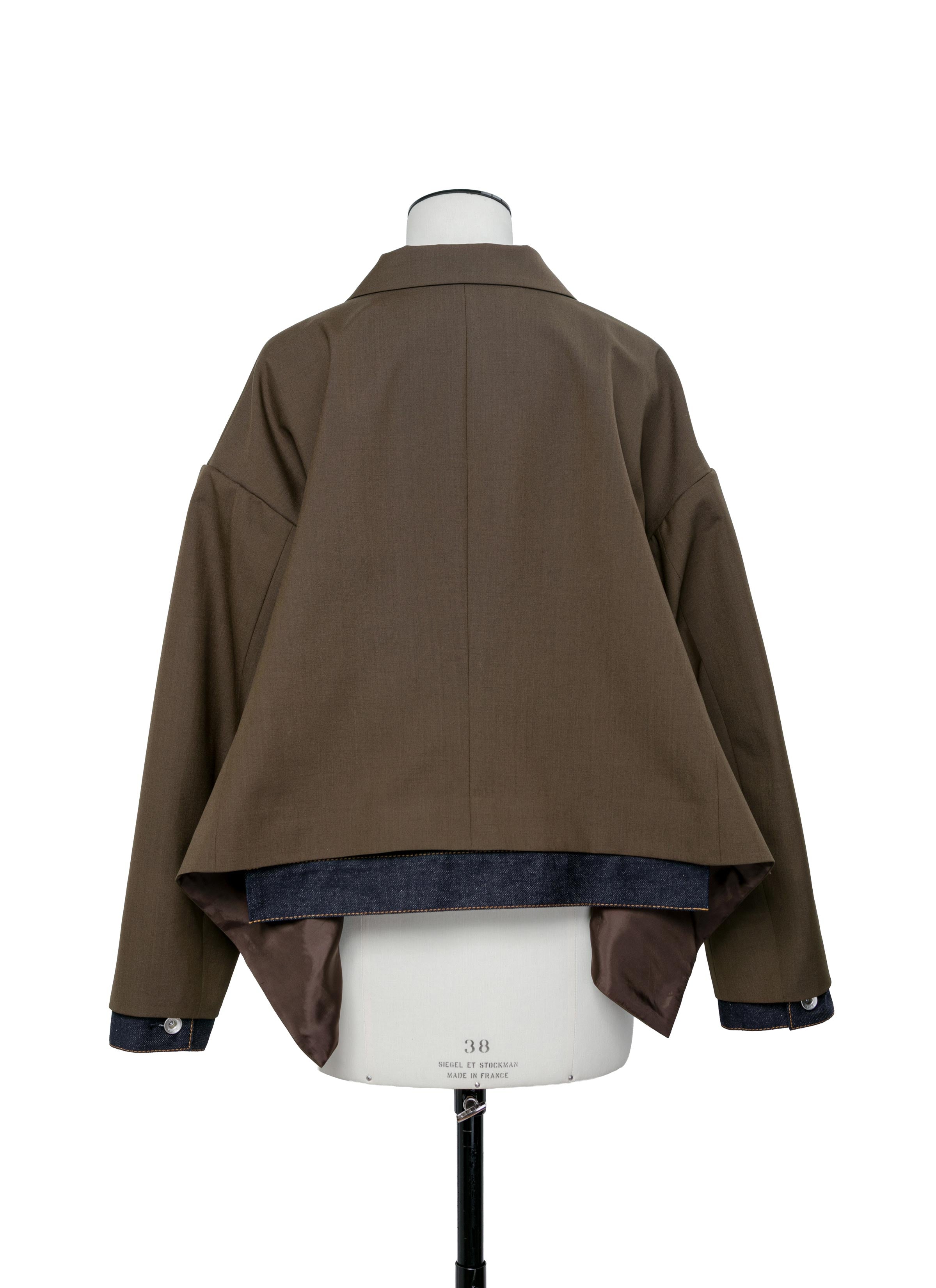 Suiting x Denim Jacket | sacai Official Store サカイ オフィシャル