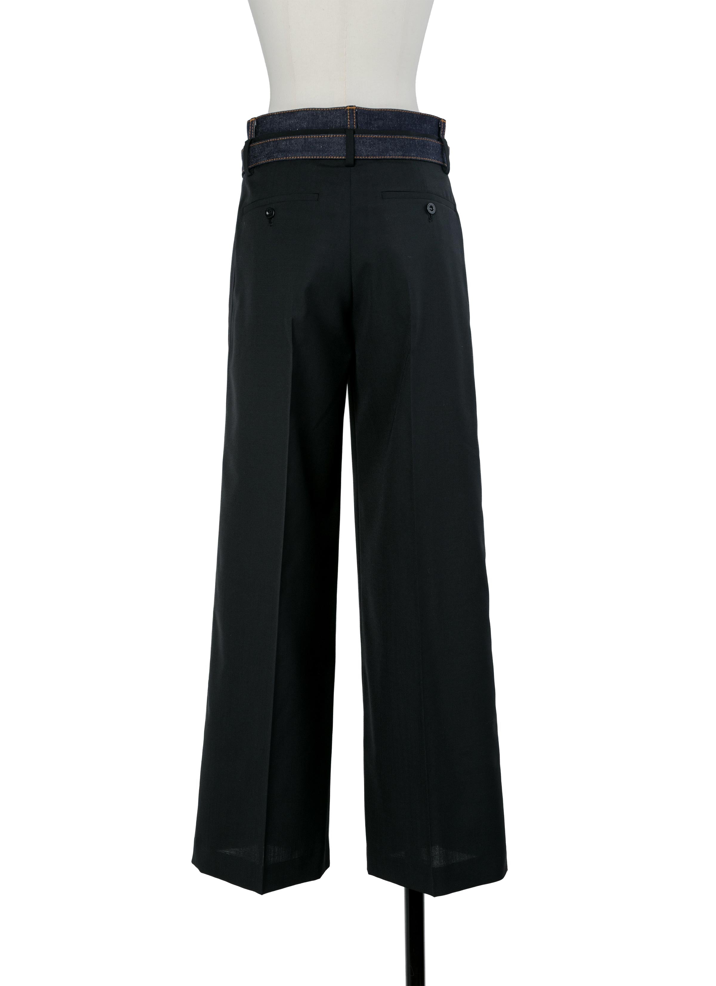 スーツ sacai 21ss Suiting Pants Suiting Pants | sacai Official Store サカイ オフィシャル
