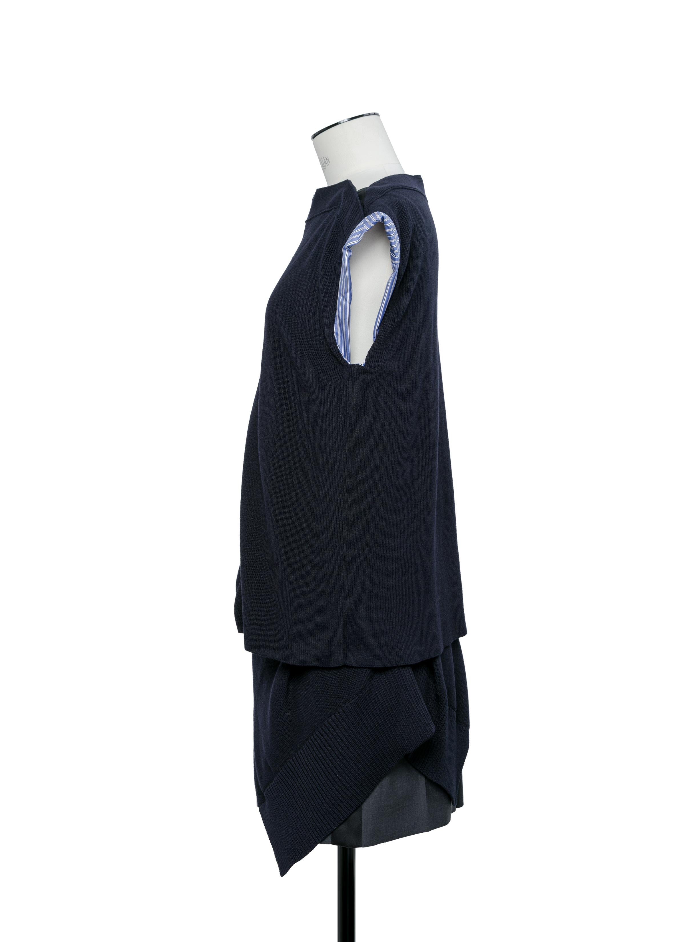 Suiting x Knit Dress | sacai Official Store サカイ オフィシャル