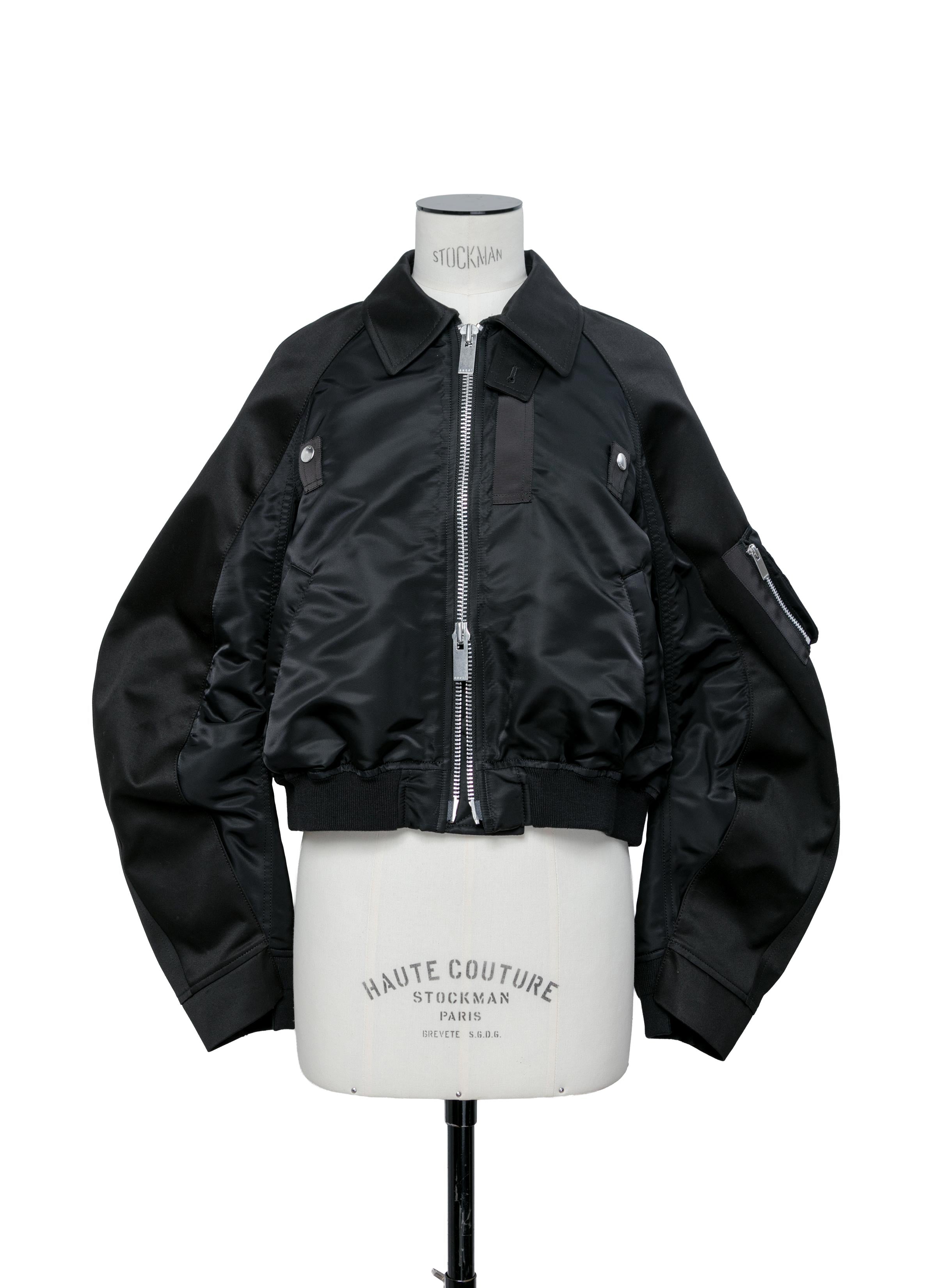 サカイ✰ Sacai コレクション✰ 高橋ララ未使用　ジャージ　ジャケット黒 sacai×NIKE 24AWJacketトラックジャケットFV4857-010 FV4857-010