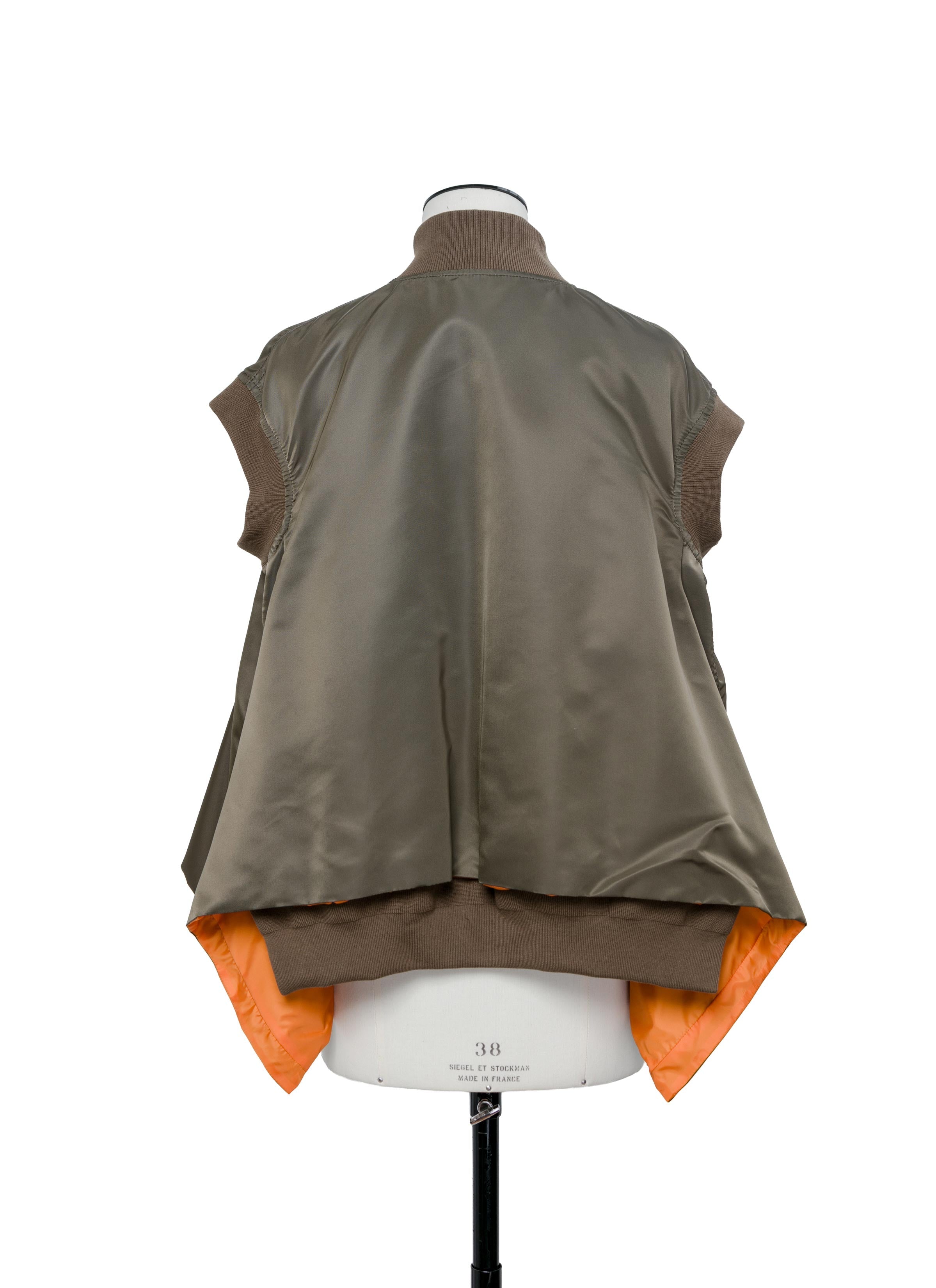 Nylon Twill Vest | sacai Official Store サカイ オフィシャル