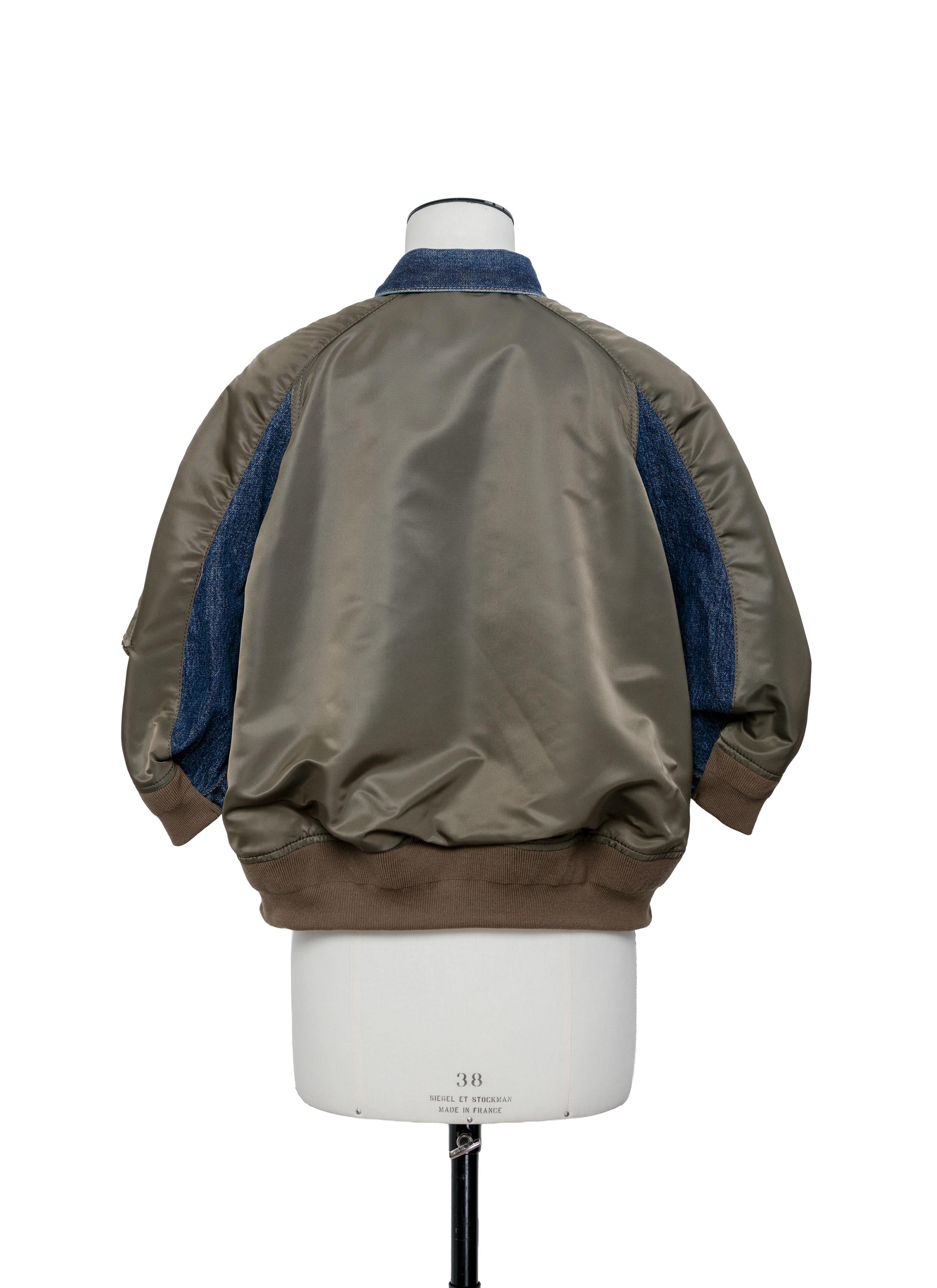 Denim x Nylon Twill Jacket | sacai Official Store サカイ オフィシャル