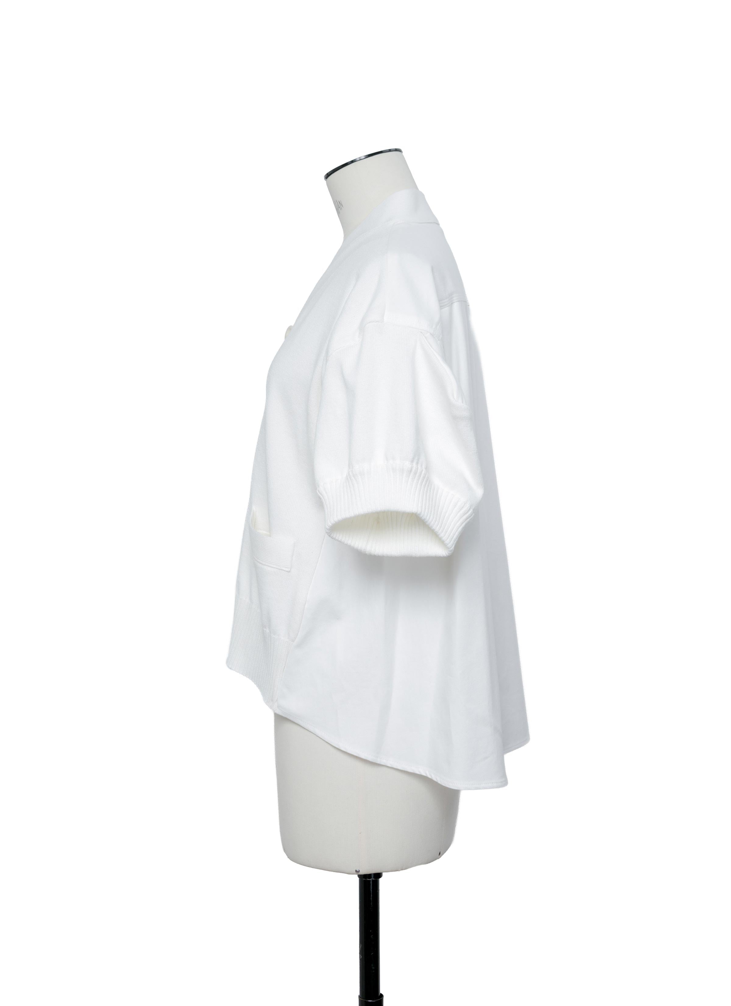 Denim x Knit Cardigan