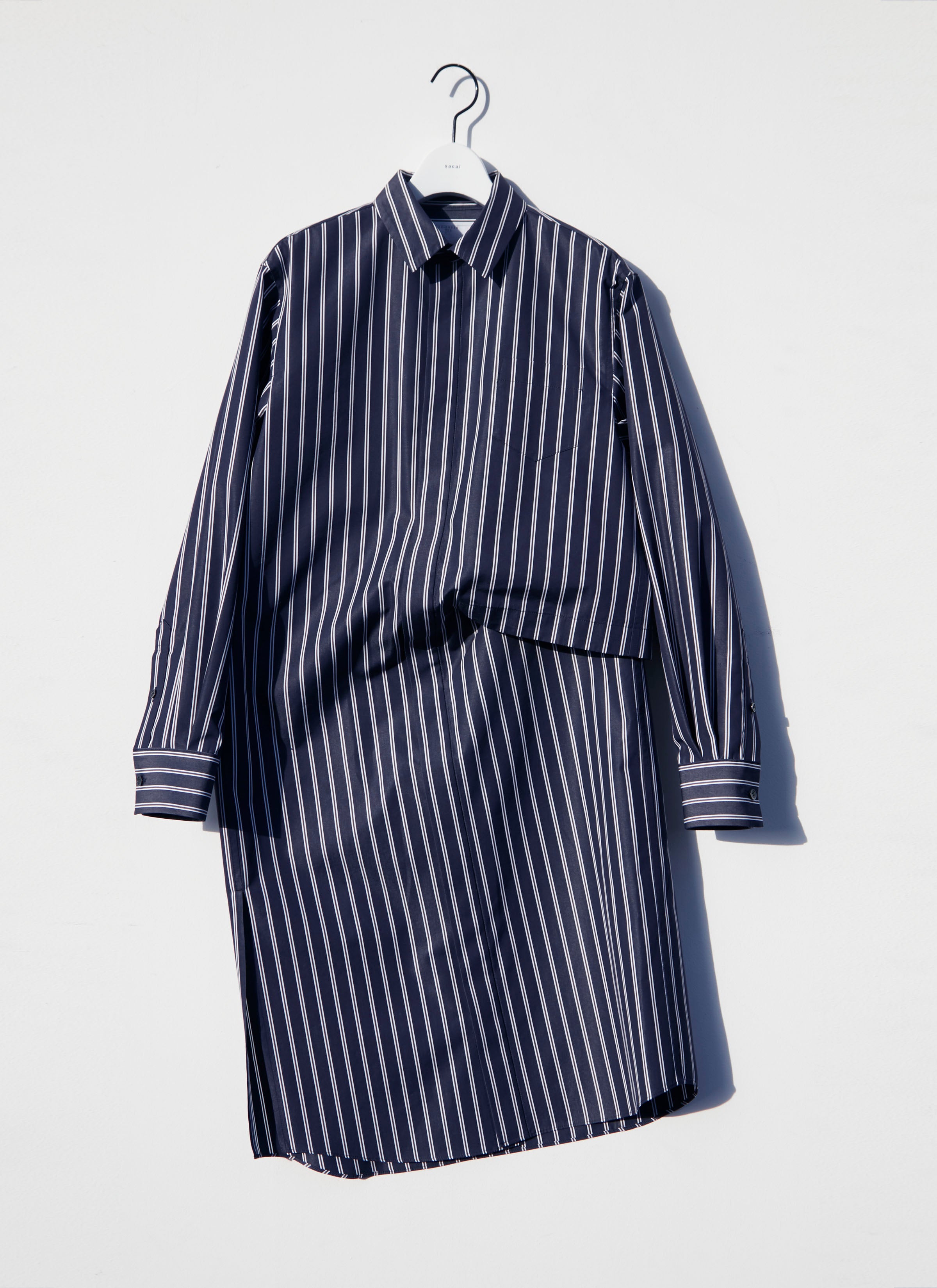 sacai 25SS 新品 121,000円 Poplin Knit Dress Poplin Dress | sacai Official Store サカイ オフィシャル