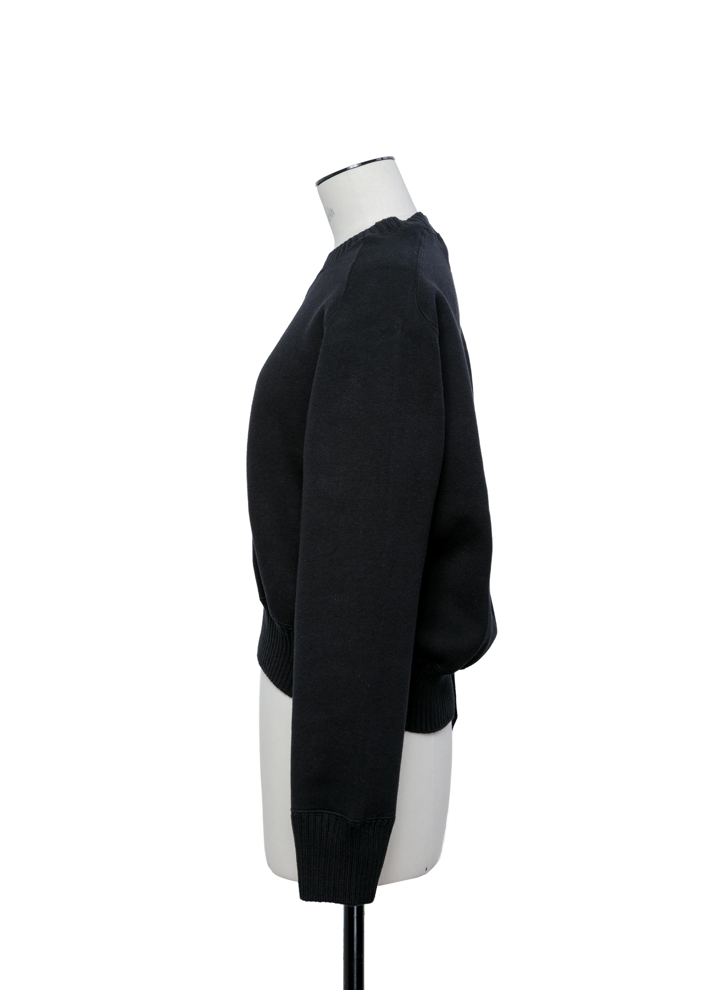 Sacai ボリュームスリーブ 黒 プルオーバー Sacai ボリュームスリーブ 黒 プルオーバー