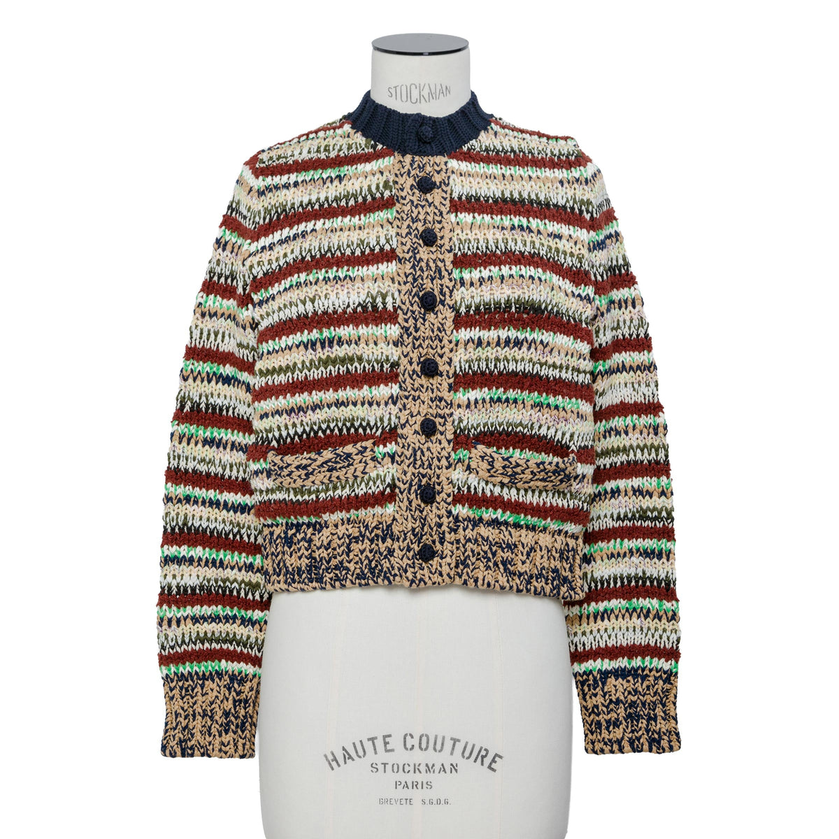 Mix Knit Cardigan | sacai Official Store サカイ オフィシャル