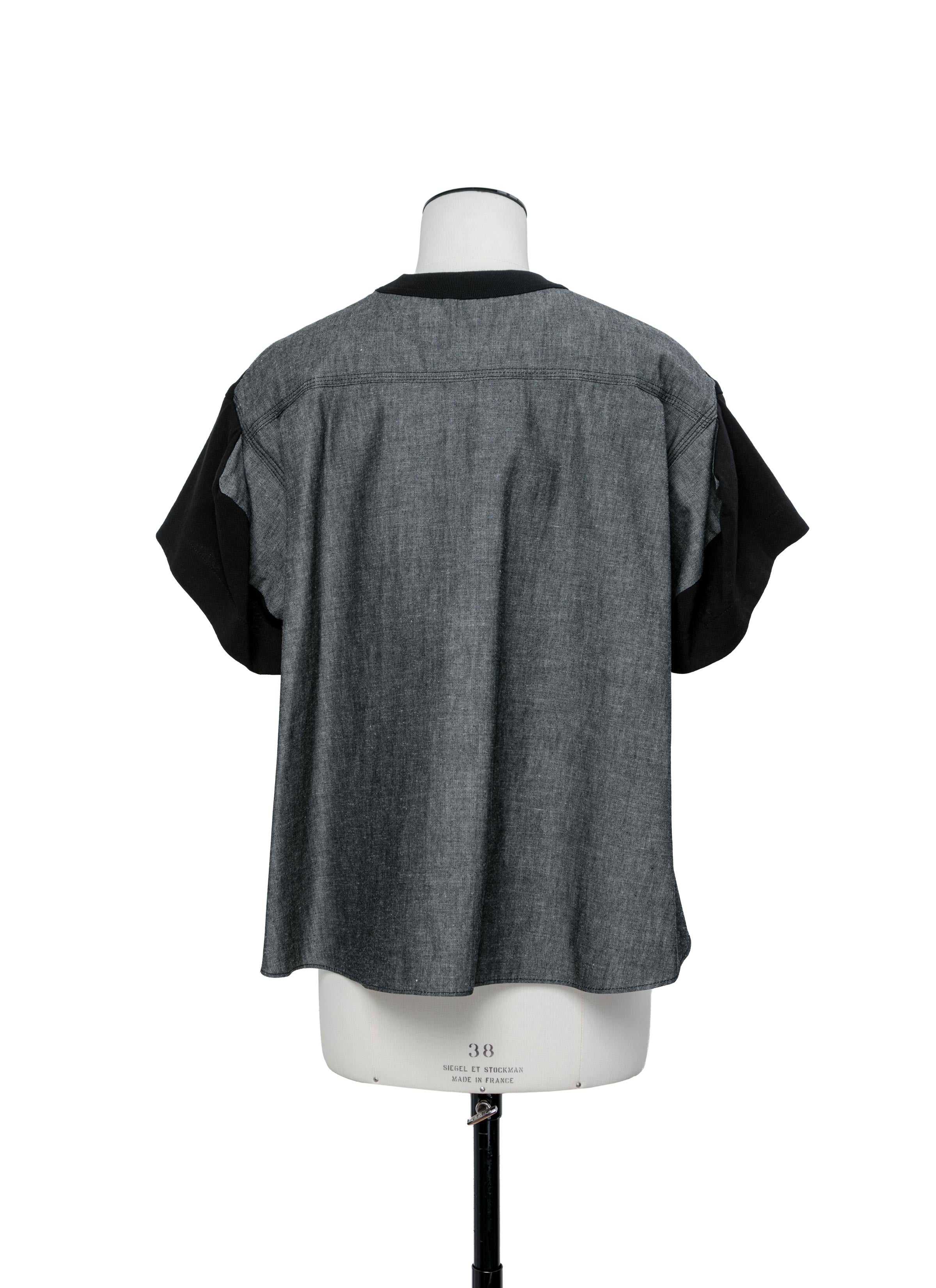 sacai（サカイ）s Cotton Jersey T-Shirt（ブラントT） sacai: White Cotton Jersey T-shirt | SSENSE