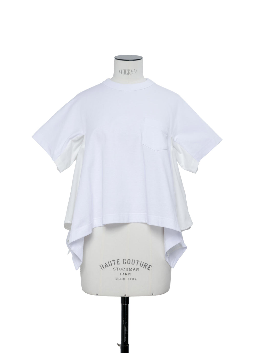 Denim x Cotton Jersey T-Shirt