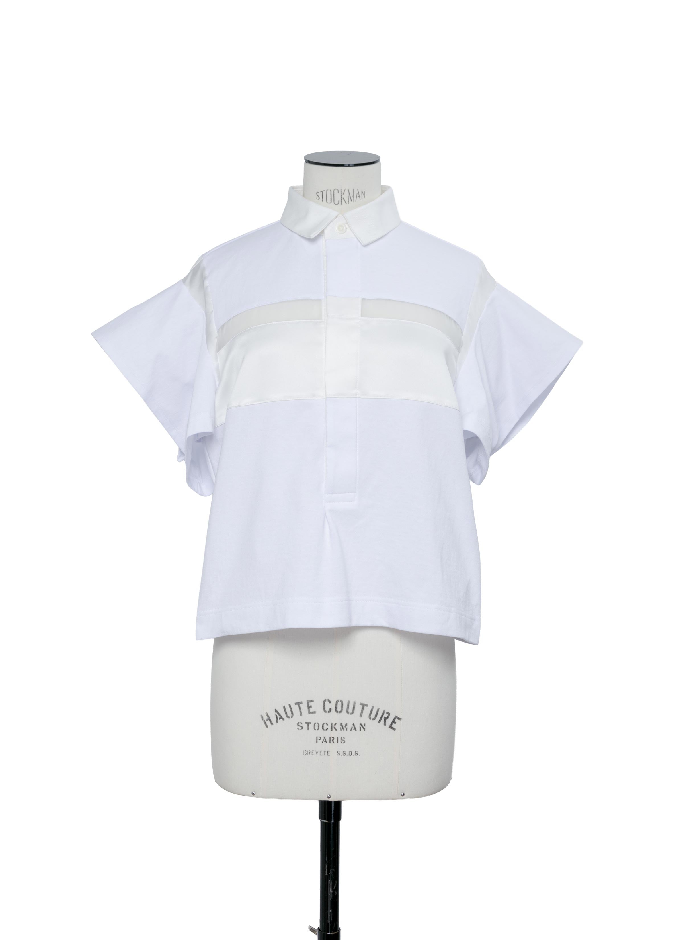 sacai Cotton Jersey Pullover サカイ ポロシャツ 新品】sacai cotton pullover サカイ ポロシャツ - メルカリ