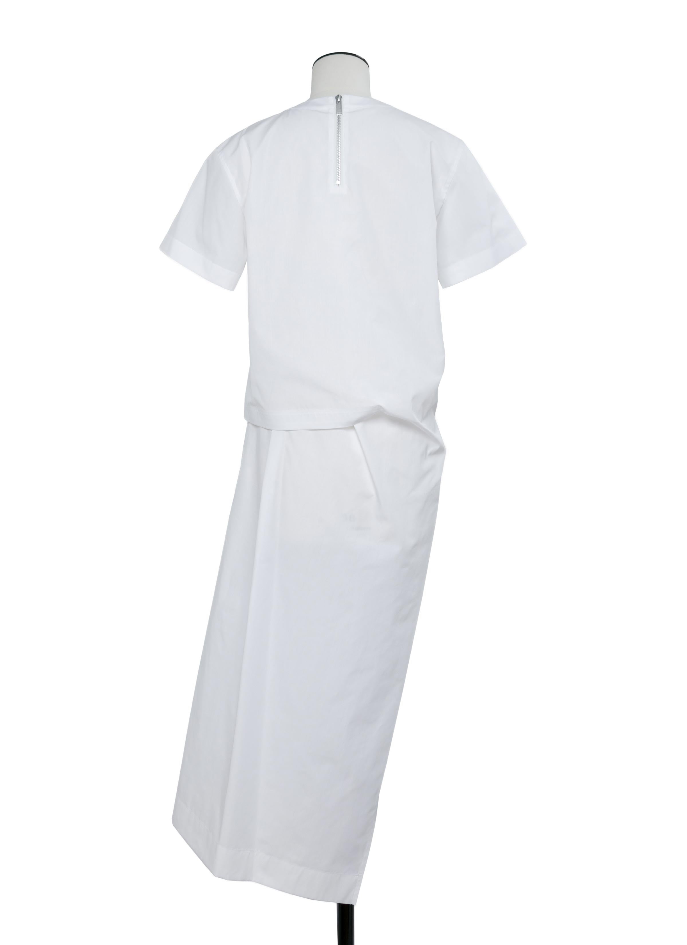 geoff sacai Poplin Dress | sacai Official Store サカイ オフィシャル