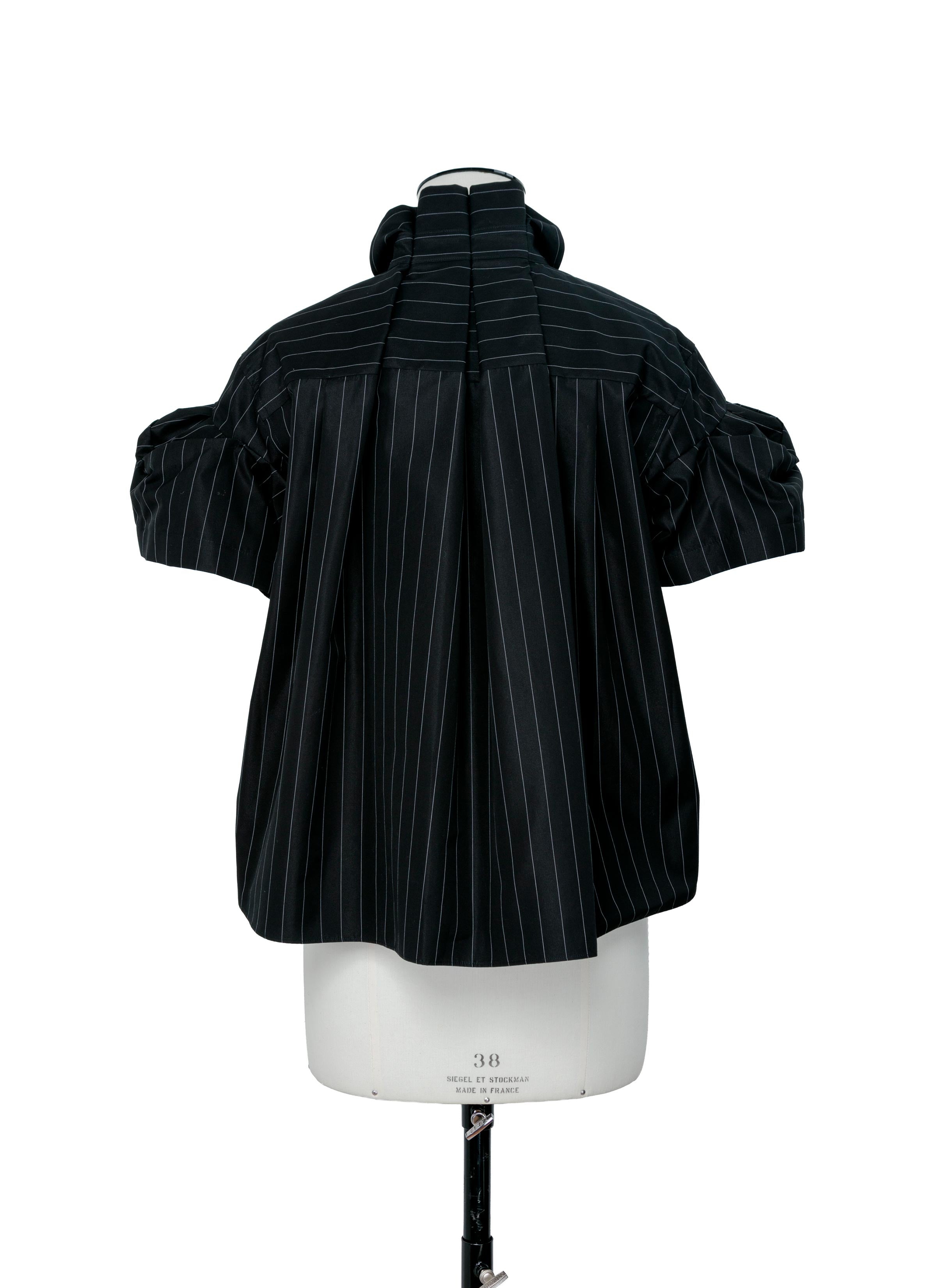 sacai サカイ ペプラムシャツ 黒ピンストライプ 裾広がり サイズ2 衝撃特価 sacai サカイ ストライプの通販 楽天市場】sacai サイズ2 裾