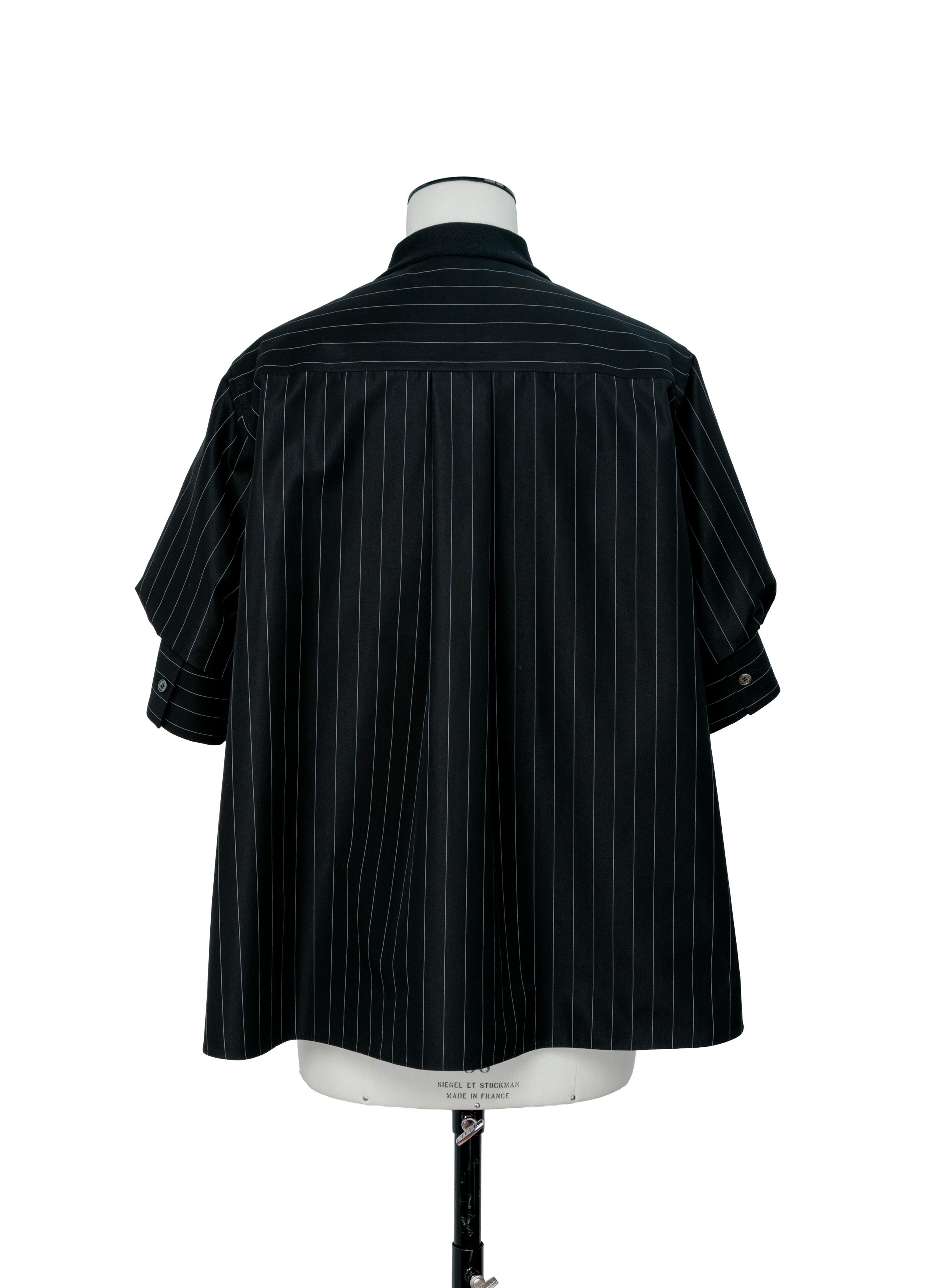 Chalk Stripe x Cotton Knit Cardigan | sacai Official Store サカイ