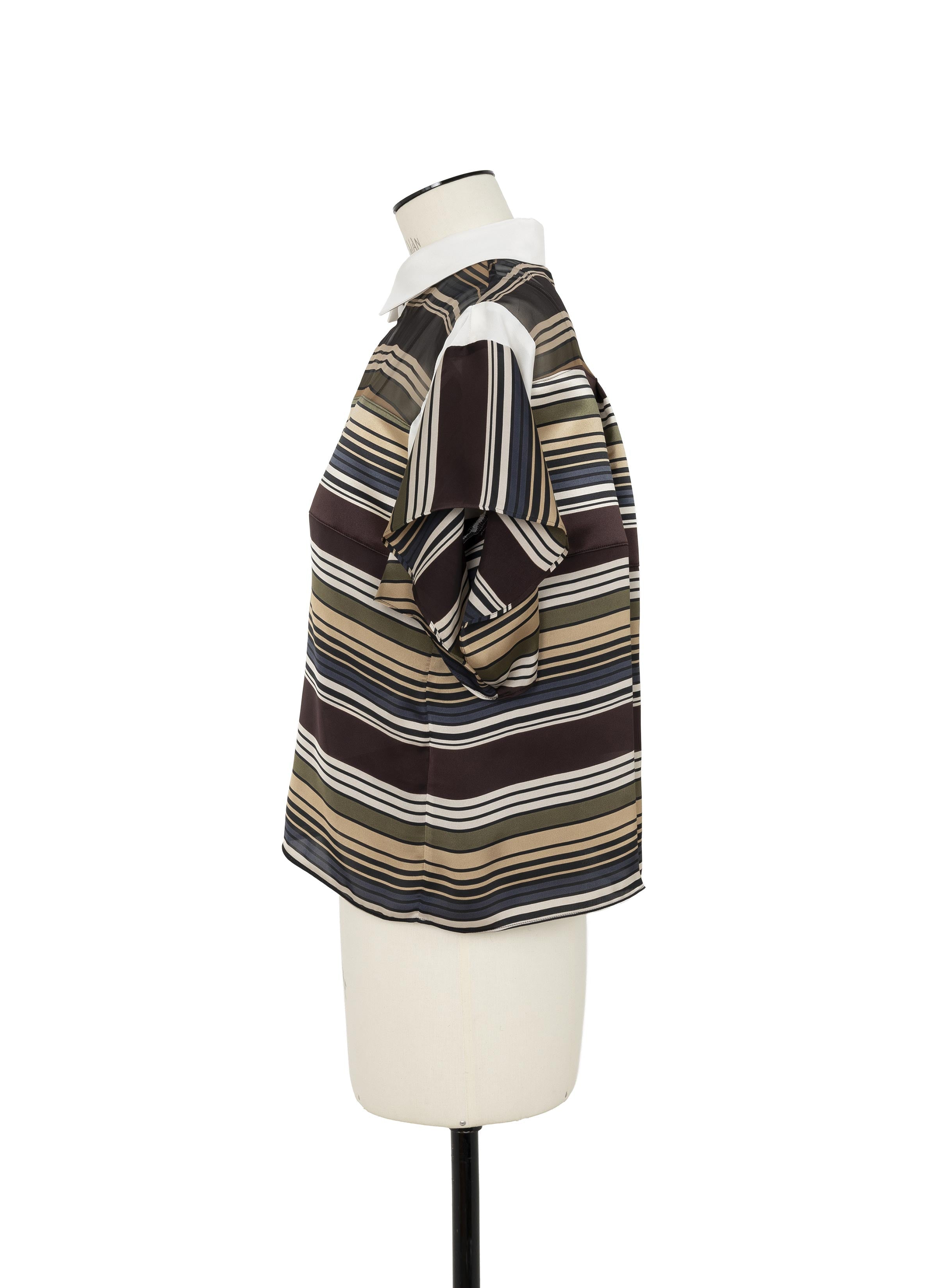 Horizontal Stripe Pullover | sacai Official Store サカイ オフィシャル