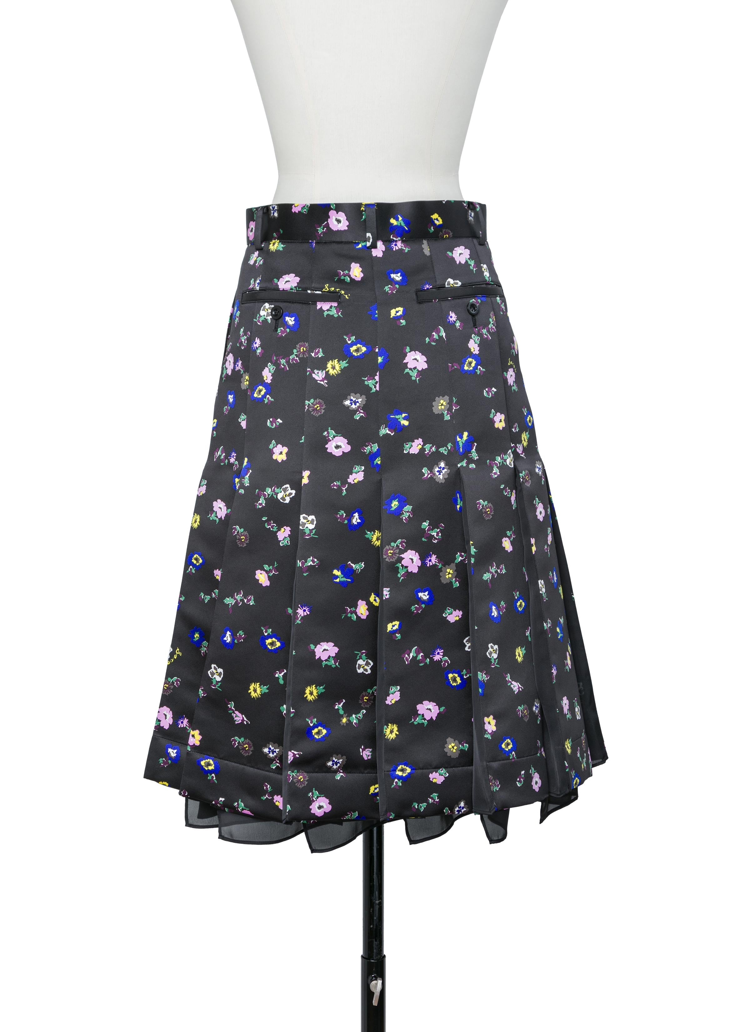 Floral Print Skirt | sacai Official Store サカイ オフィシャル