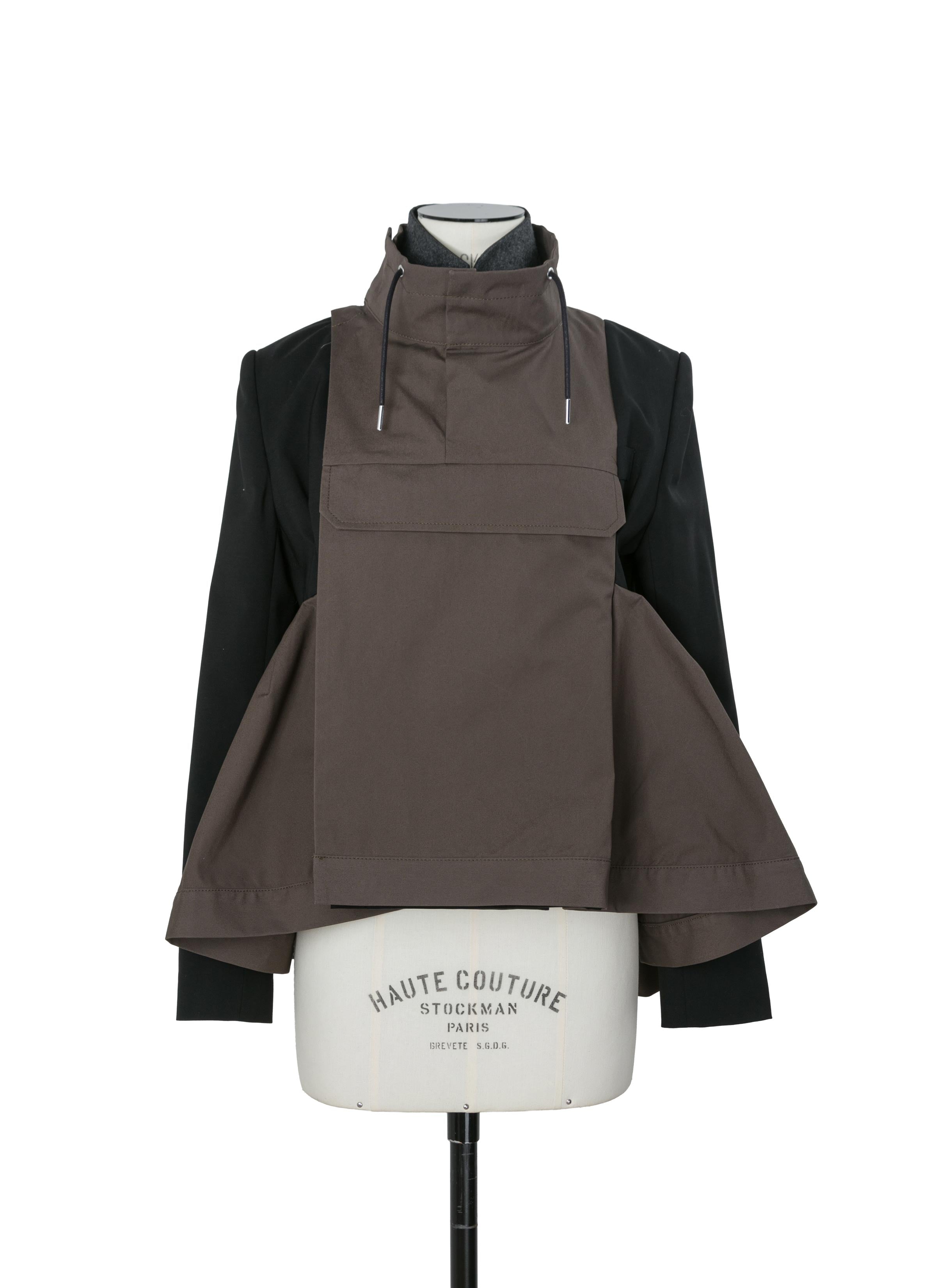 Wool Suiting Blouson