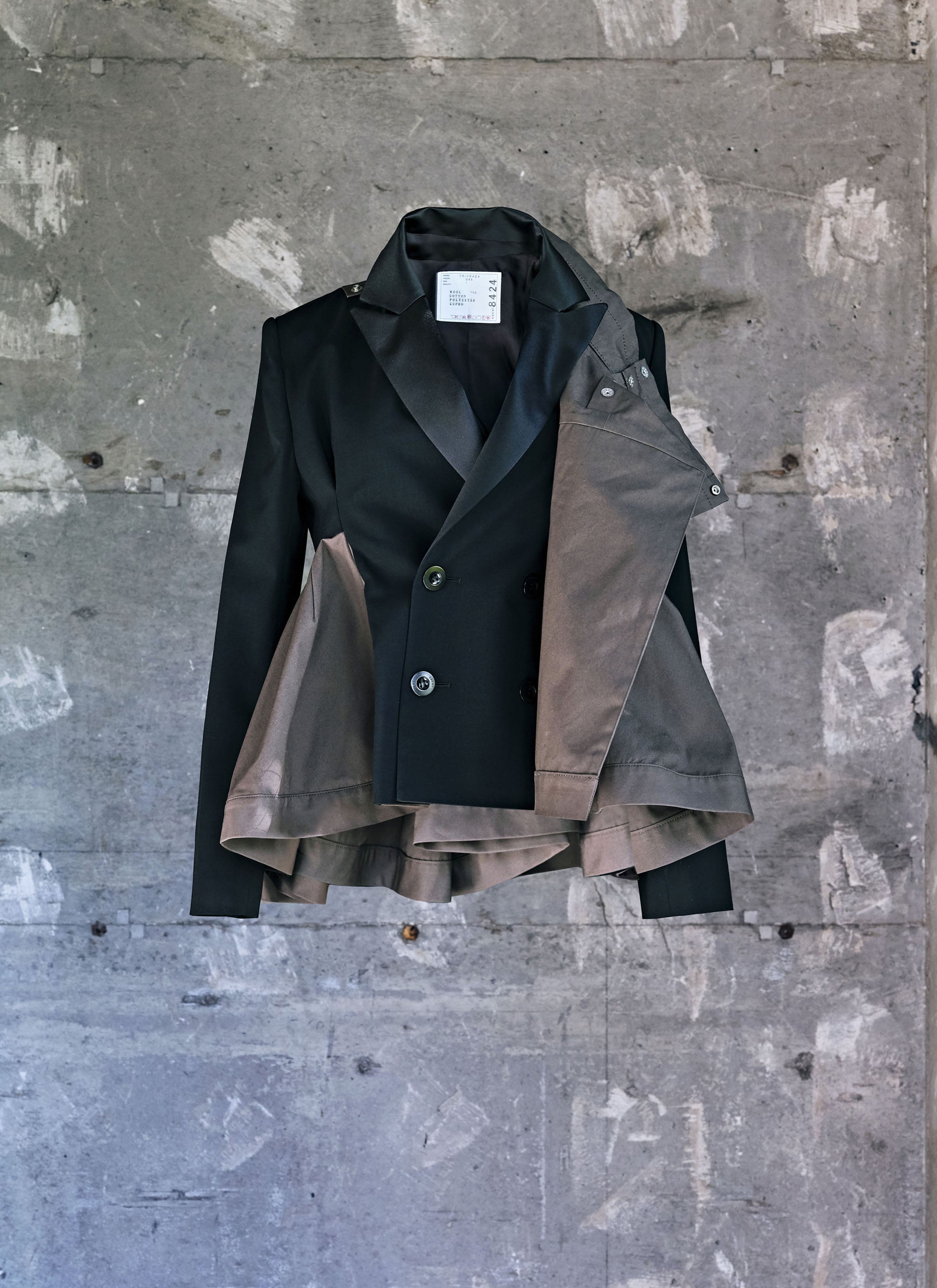 Wool Suiting Blouson