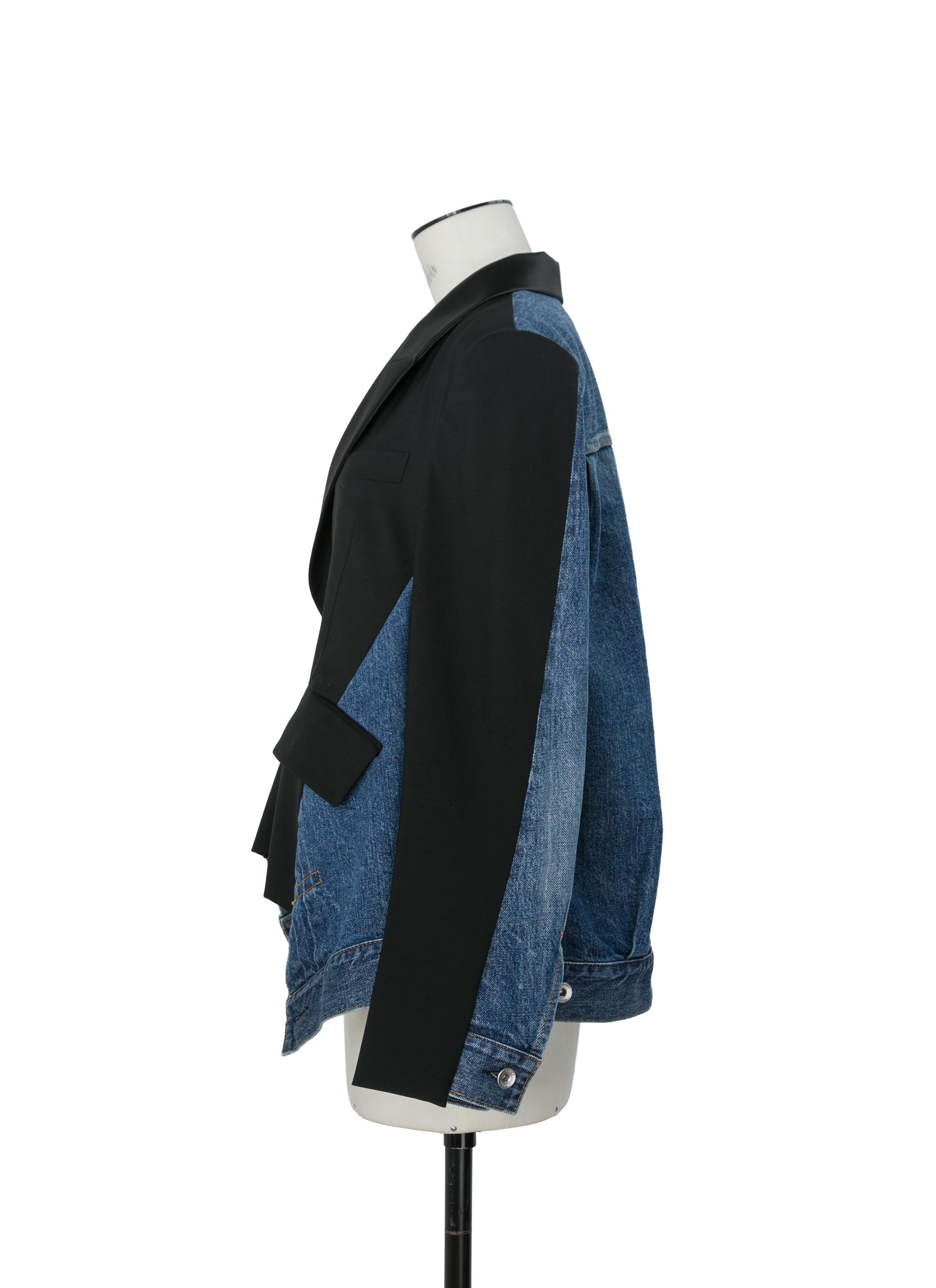 Wool Suiting x Denim Jacket | sacai Official Store サカイ オフィシャル