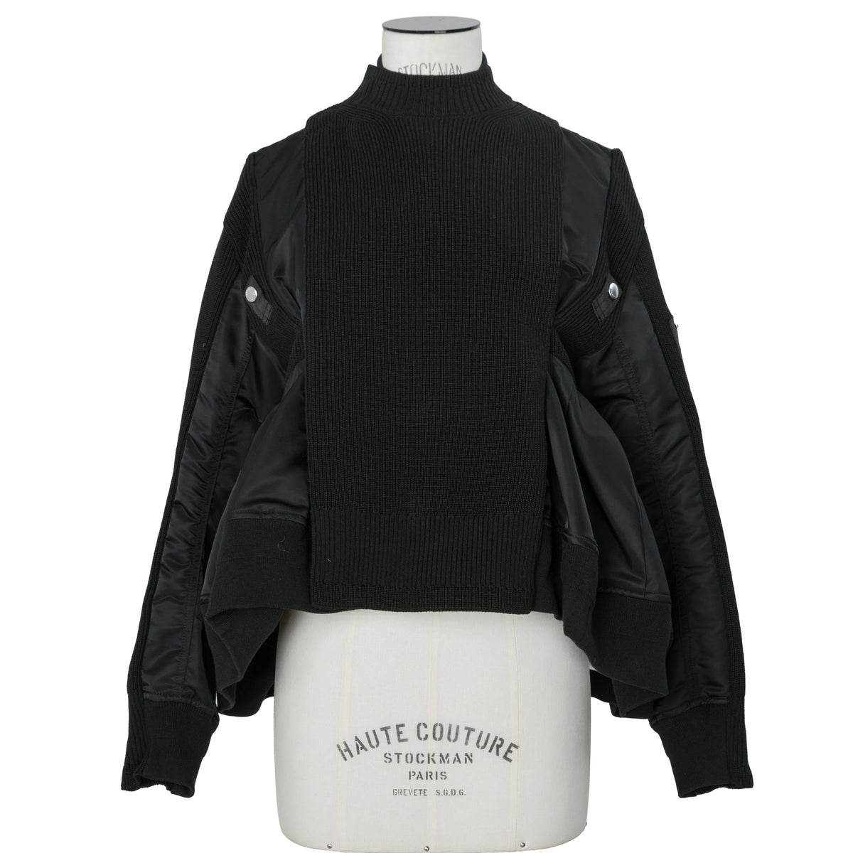 Nylon Twill x Knit Blouson | sacai Official Store サカイ オフィシャル