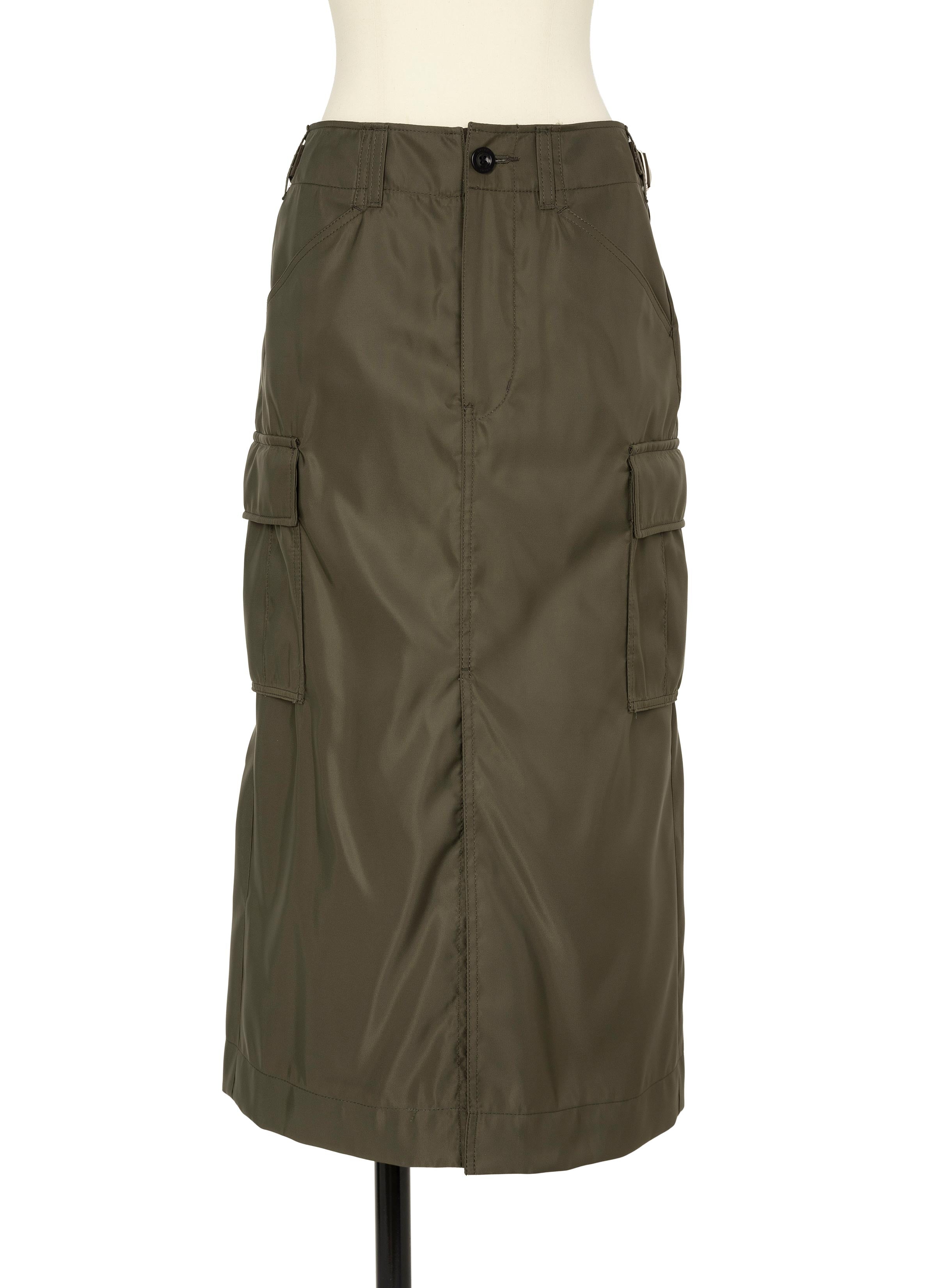 Nylon Twill Skirt | sacai Official Store サカイ オフィシャル Nylon Twill Skirt | sacai Official Store サカイ オフィシャル